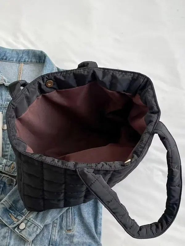 Japanese Brand TOTE BAG VINTAGE JAPANANESE BRAND QUILTED Size ONE SIZE - 3 Thumbnail