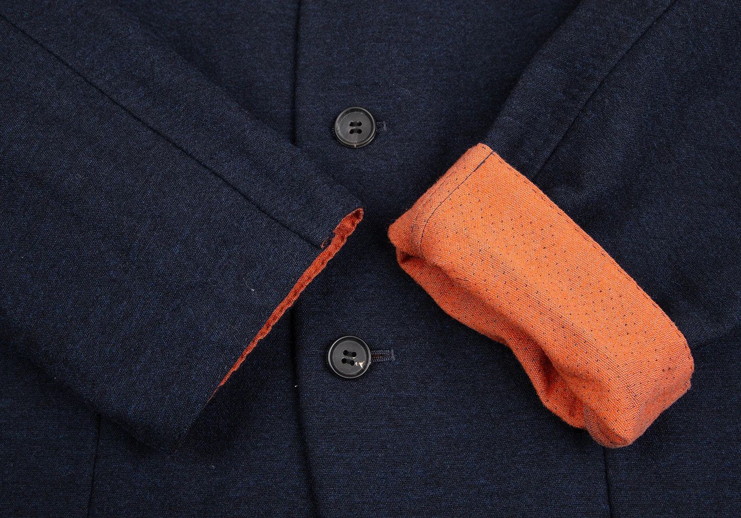 Issey Miyake Wool Double-Faced Patch Pocket Jacket in Navy Size US XL / EU 56 / 4 - 7 Thumbnail