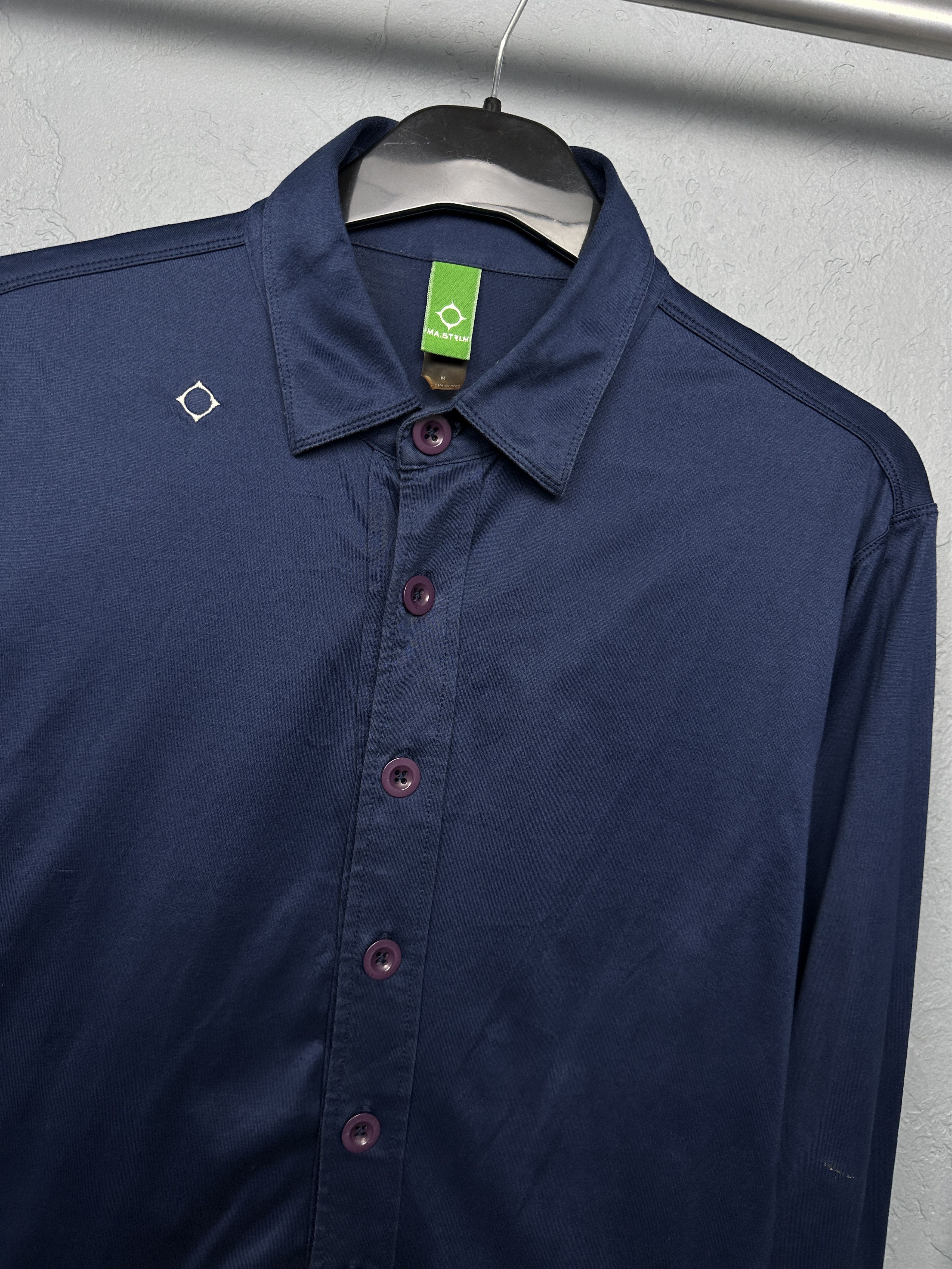 MA.STRUM Ma.Strum Mens Long Sleeve Shirt Size US M / EU 48-50 / 2 - 2 Thumbnail