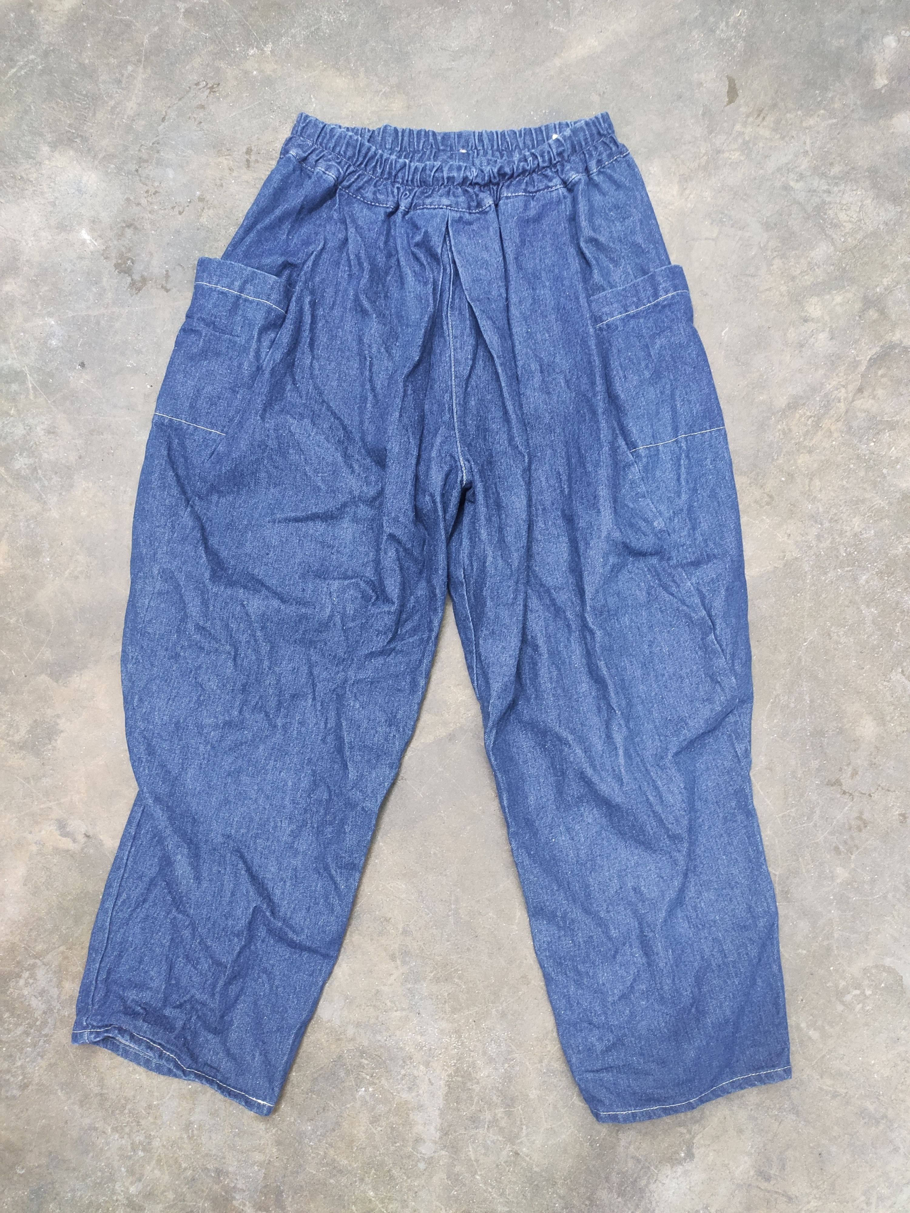 Blue Blue Japan 🔥 Blue Blue Japan kimono pants jeans indigo ballon jeans Size US 34 / EU 50 - 1 Thumbnail