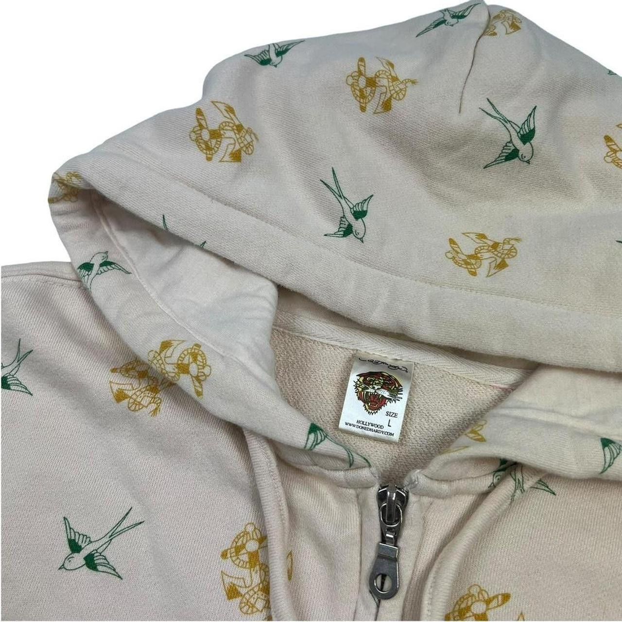 Ed Hardy Vintage Ed Hardy Skull, Eagle, Snake Zip Up Hoodie - Large Size US L / EU 52-54 / 3 - 8 Thumbnail