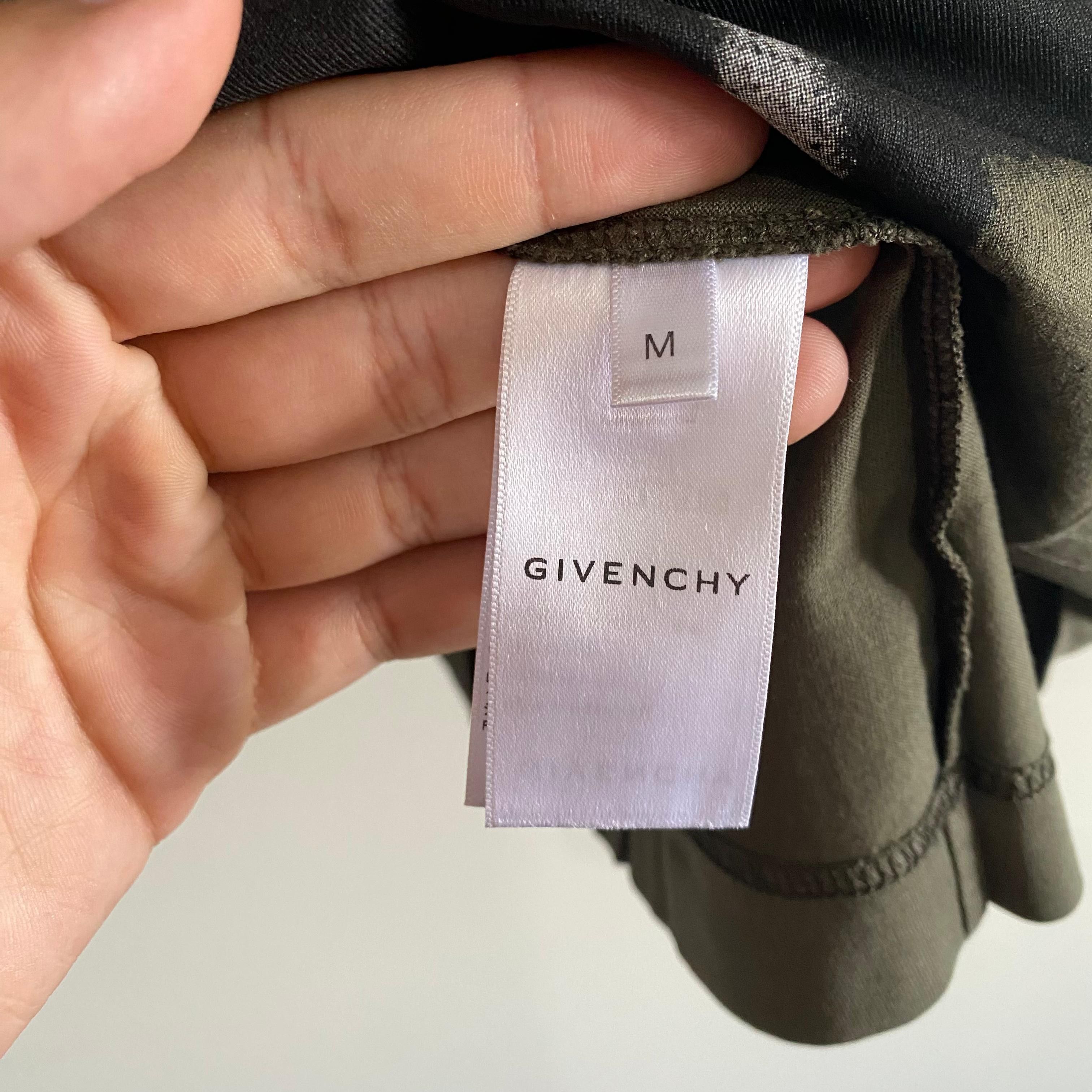 Givenchy x Chito Green Dog Graffiti Oversized T-Shirt Size US M / EU 48-50 / 2 - 8 Thumbnail
