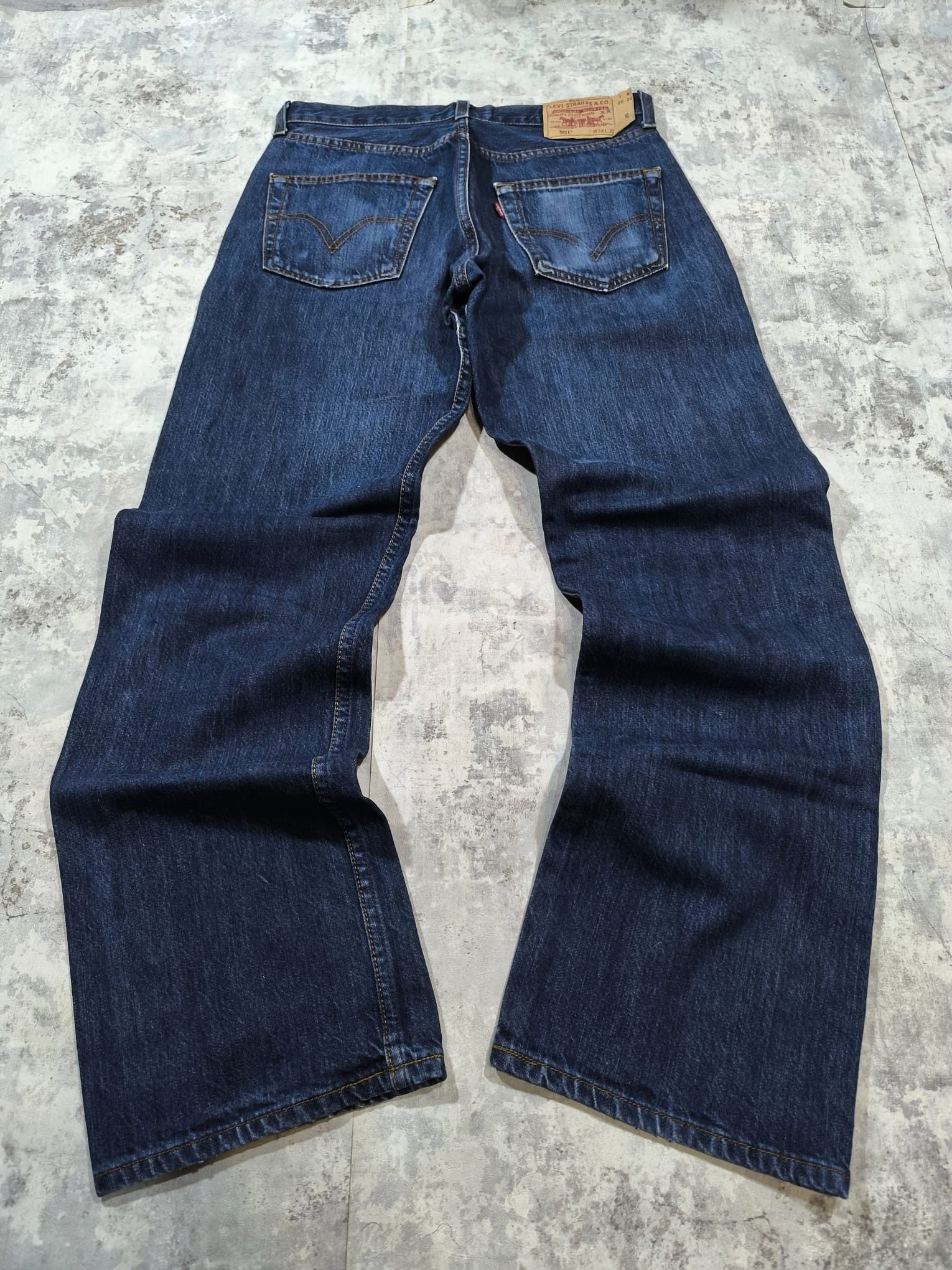Levi's vtg 501 levis navy faded Size US 31 - 1 Thumbnail