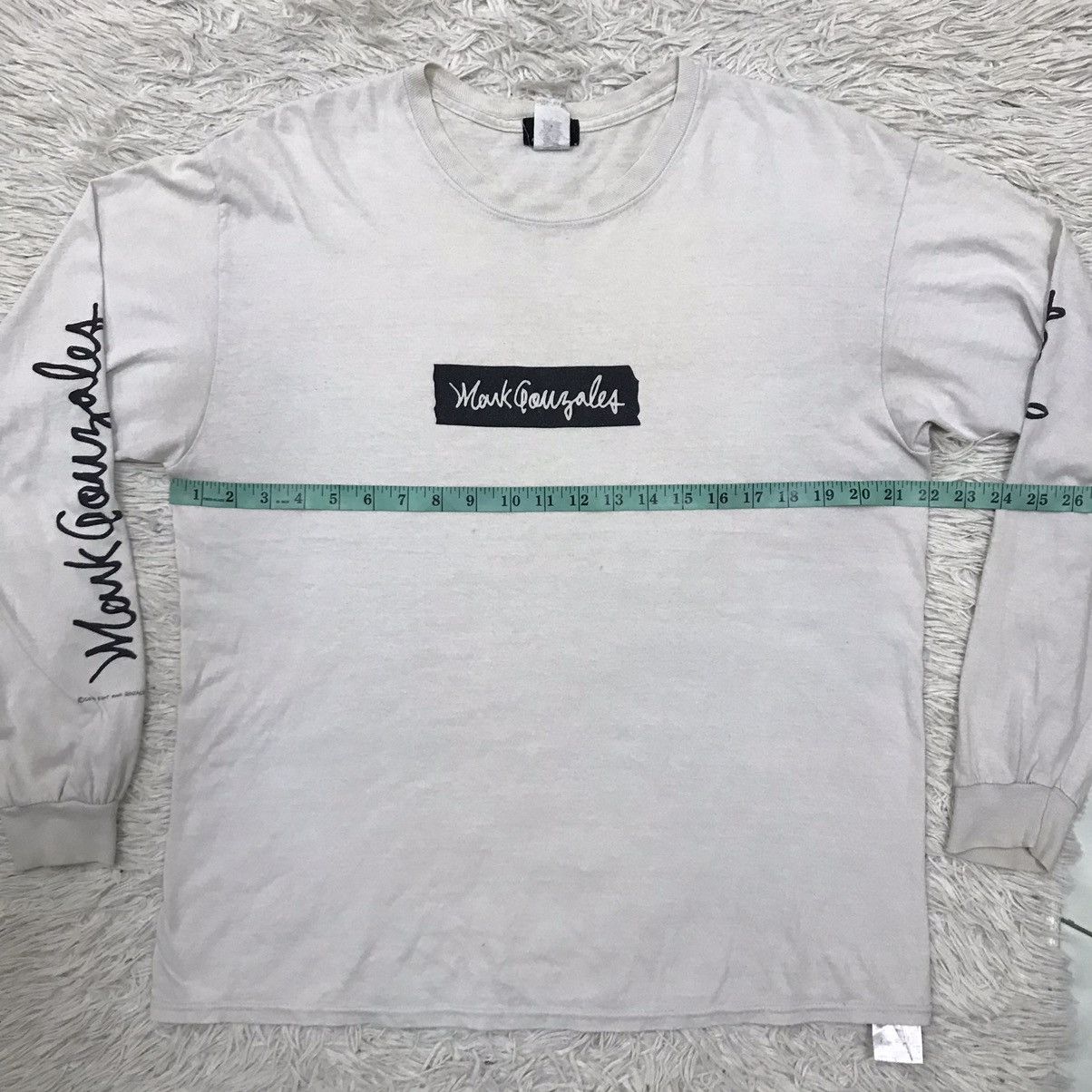 Japanese Brand VINTAGE Y2K MARK GONZALES X ANTI QULOTHES LONGSLEEVE TSHIRT Size US L / EU 52-54 / 3 - 12 Thumbnail