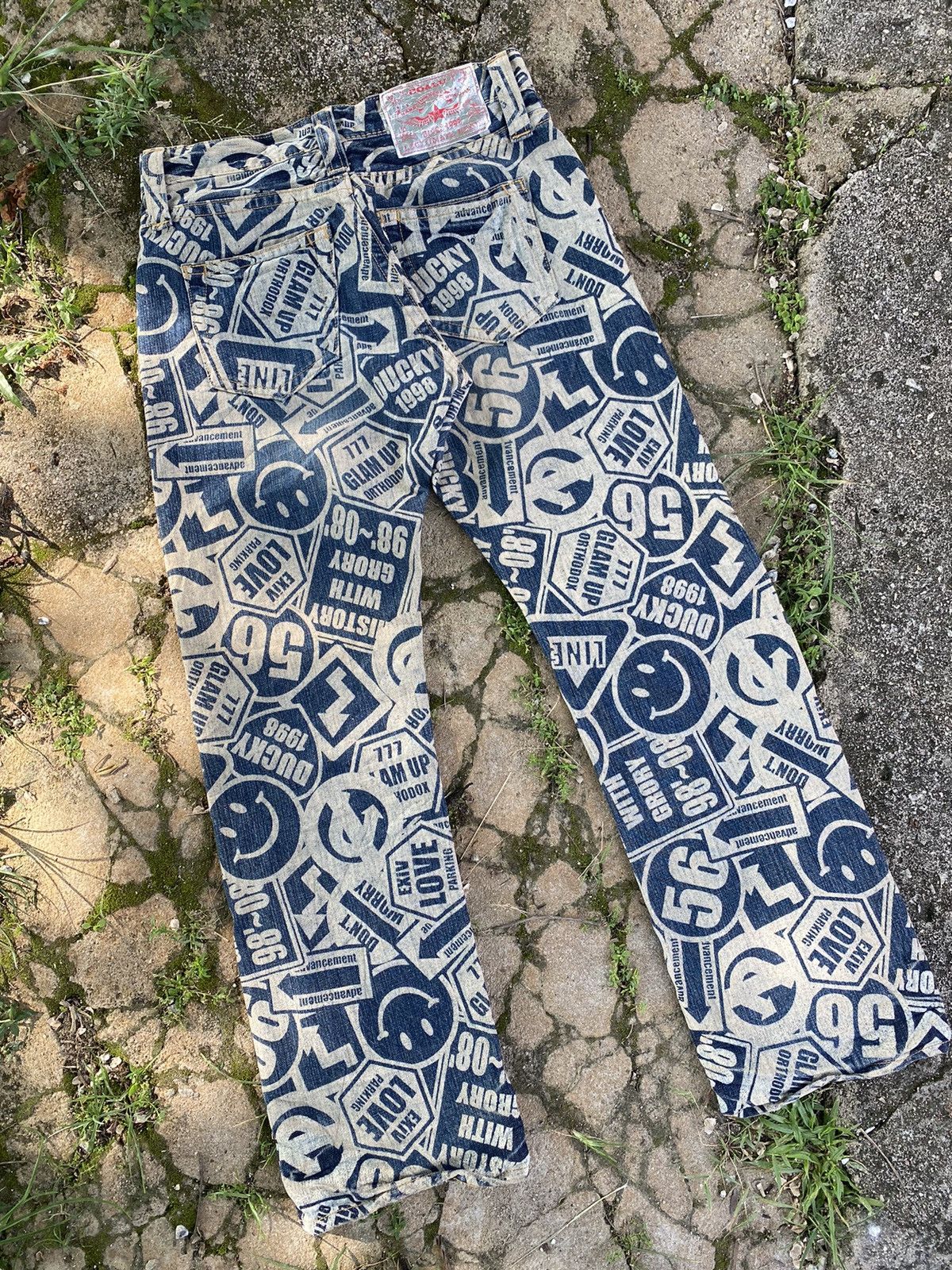Japanese Brand 🔥 Rare 🔥 Vintage Japanese Brand Co&Lu Overprint Size US 30 / EU 46 - 1 Thumbnail