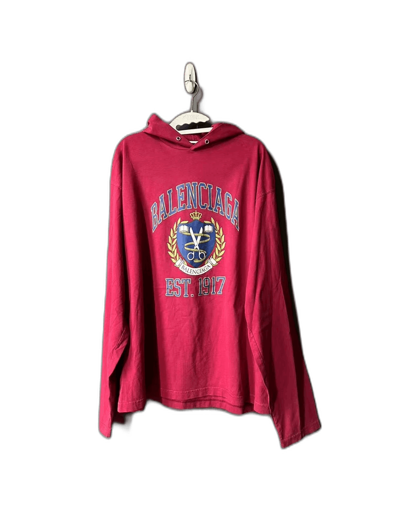 ●BALENCIAGA●Many Kisses ラウンド フーディ New Balenciaga “Many Kisses” Hoodie & T-Shirt Another and