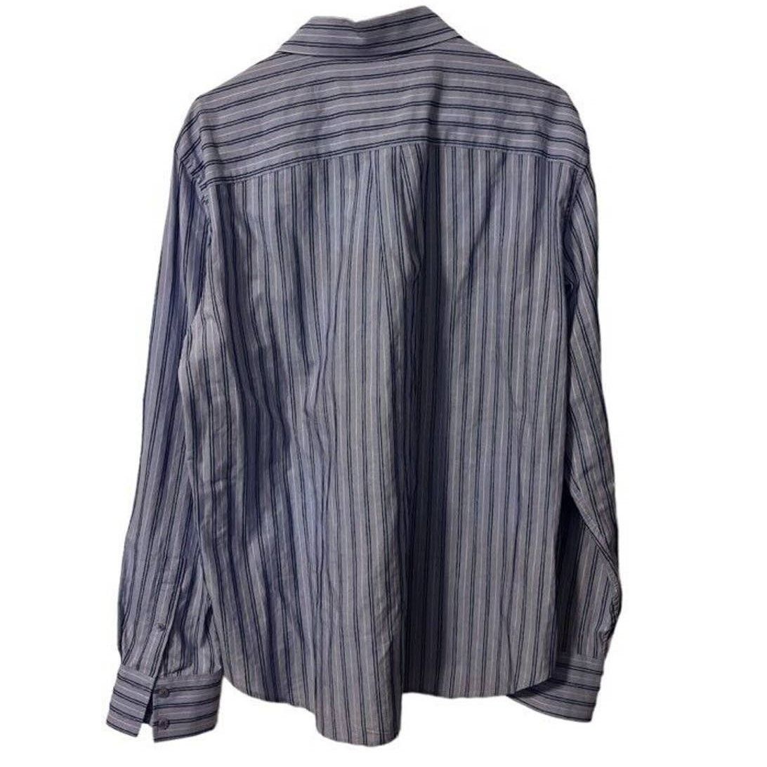 Armani Exchange Armani Exchange Button down Blue White Stripe Long Sleeve Size US L / EU 52-54 / 3 - 2 Thumbnail