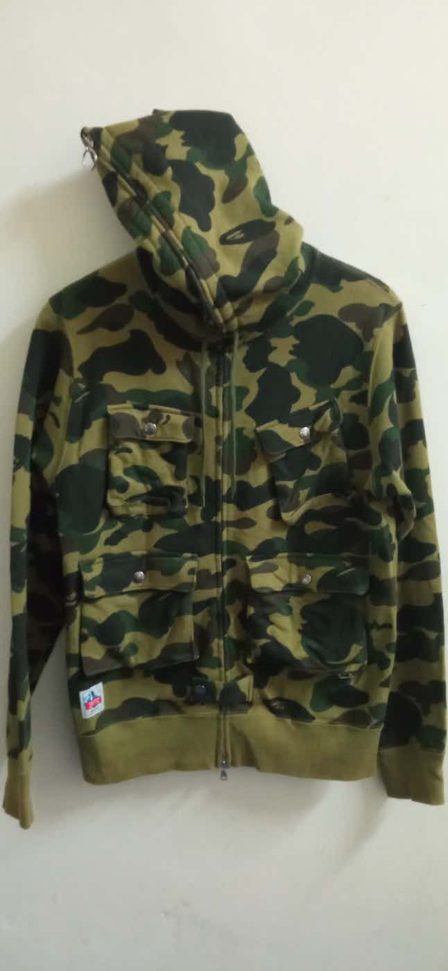 Bape × Nigo 1st Camo Multi Pocket Full Zip Hoodie Size US M / EU 48-50 / 2 - 1 Thumbnail