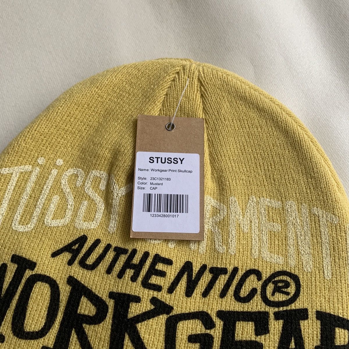 Stussy × Vintage STUSSY WORKGEAR SKULLCAP Size ONE SIZE - 2 Thumbnail