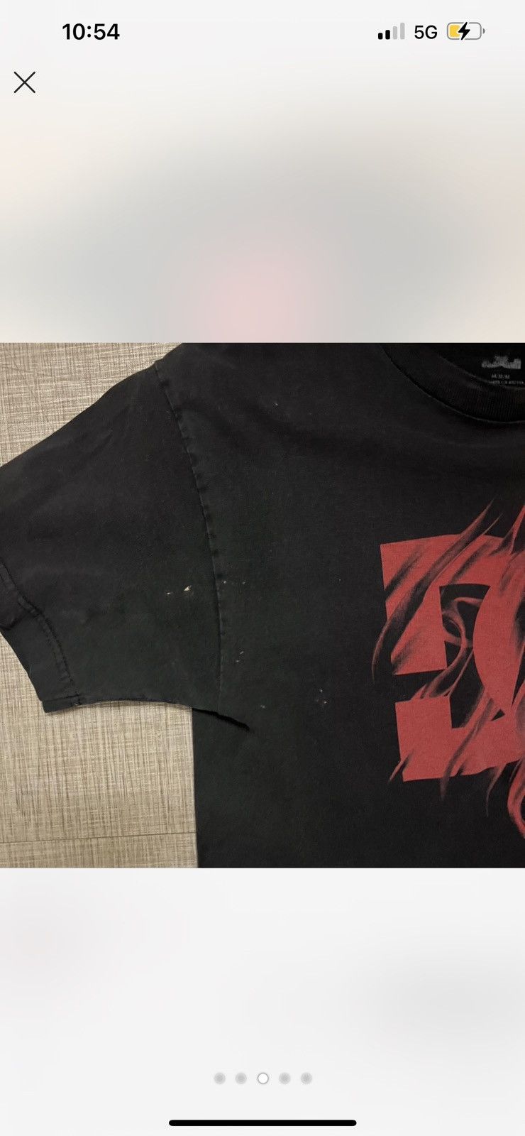 DC × Vintage DC distressed T shirt Size M / US 6-8 / IT 42-44 - 3 Thumbnail