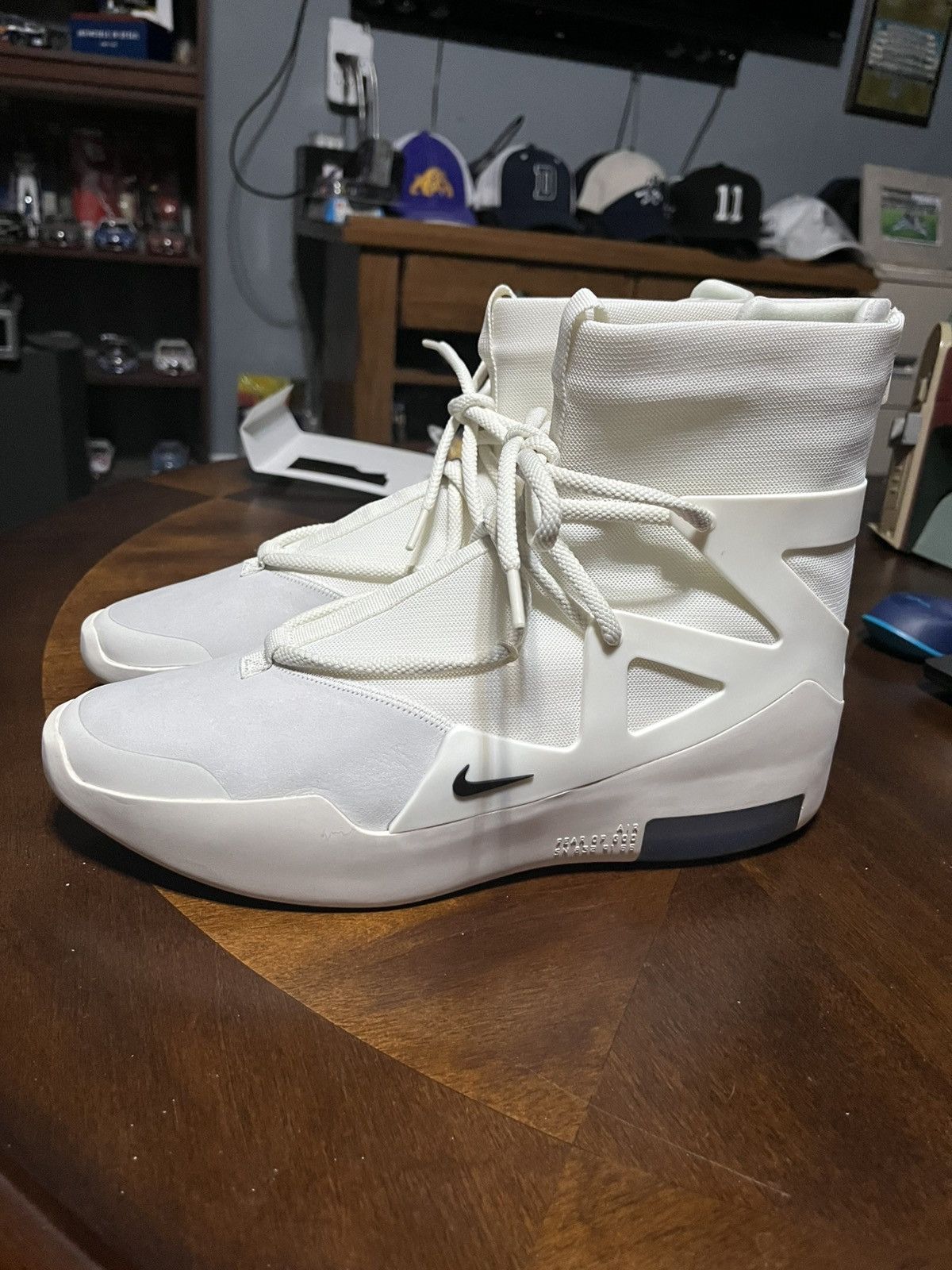 Nike Nike Air fear of god 1 sail/black-sail Size US 10.5 / EU 43-44 - 2 Thumbnail