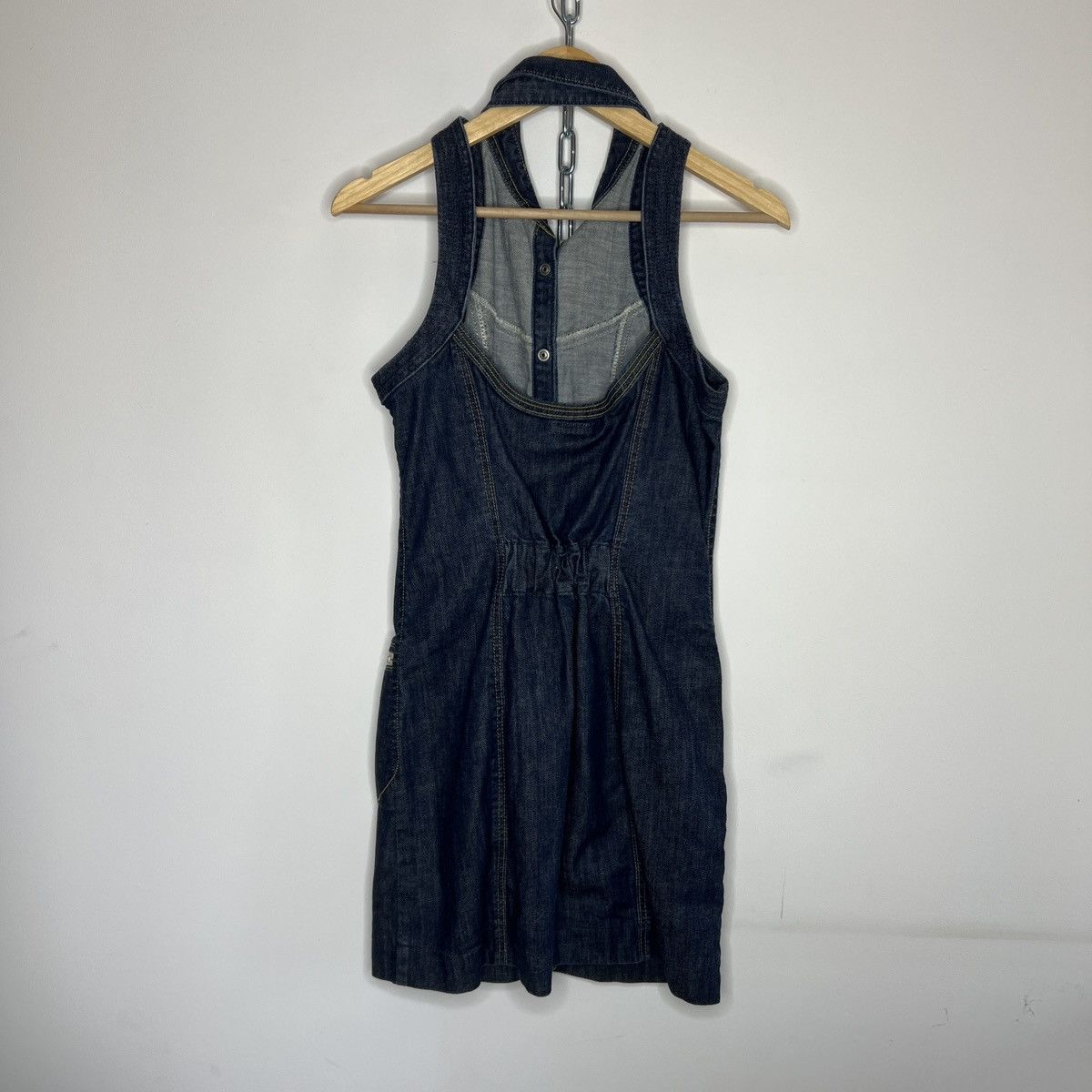 Miss Sixty × Vintage Denim Mini Dress Sundress M Killah Miss Sixty Size M / US 6-8 / IT 42-44 - 6 Thumbnail