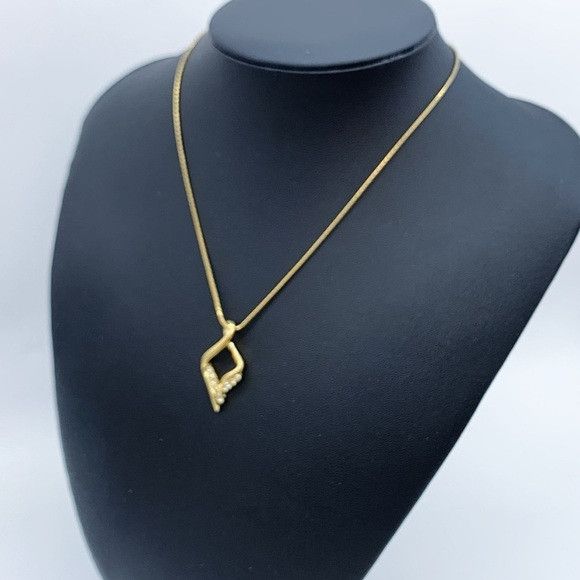 Givenchy Vintage Givenchy Gold Plated Pendant Necklace Size ONE SIZE - 3 Thumbnail