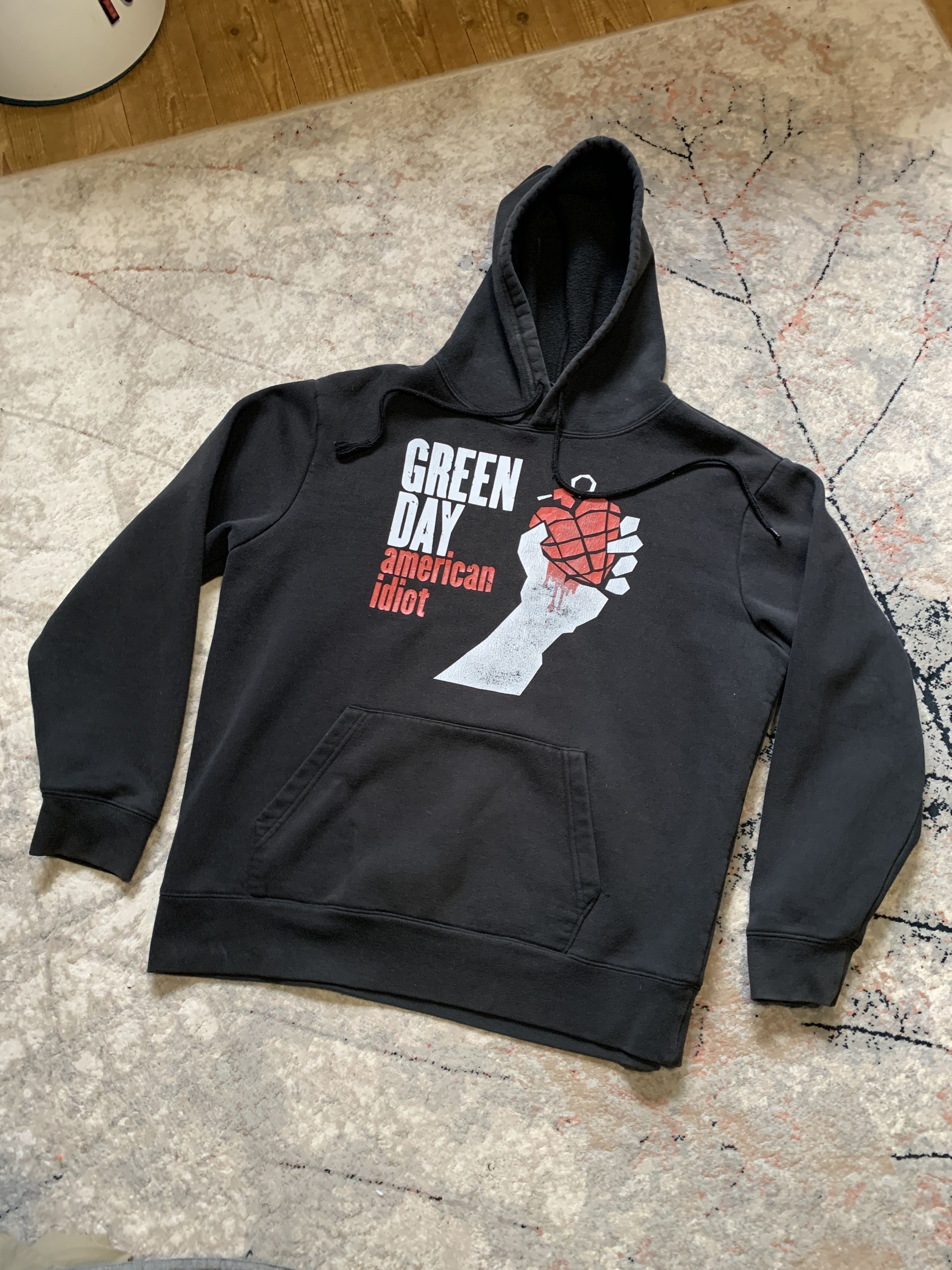 Band Tees × Vintage Green Day American Idiot Vintage Hoodie Size US XL / EU 56 / 4 - 1 Thumbnail