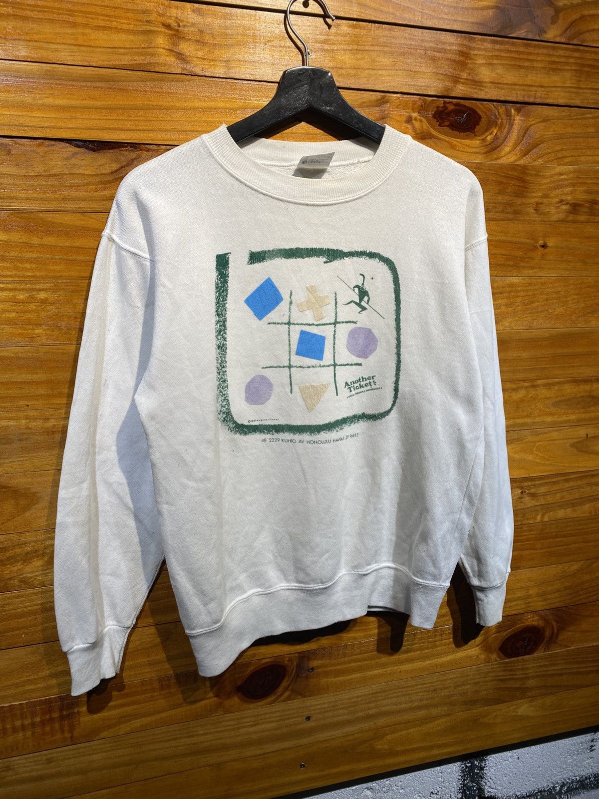 Vintage 1991 Another Ticket Graphic Sweatshirt – Hanes USA