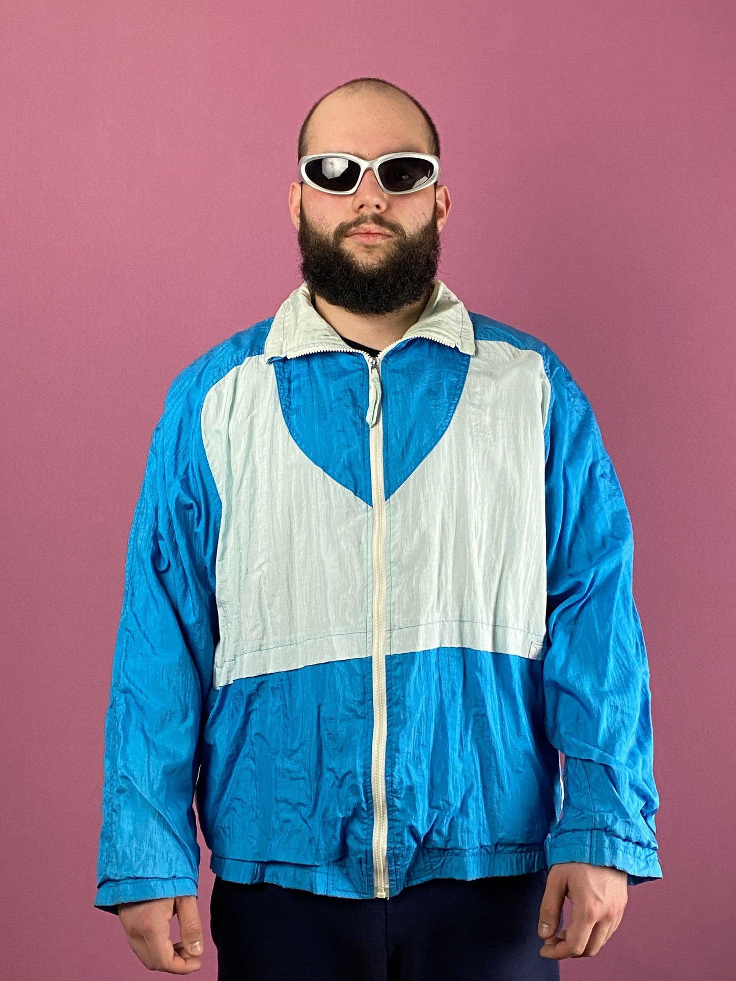 Vintage 90s Take Two Vintage Men's Windbreaker Jacket - L Size US L / EU 52-54 / 3 - 1 Thumbnail