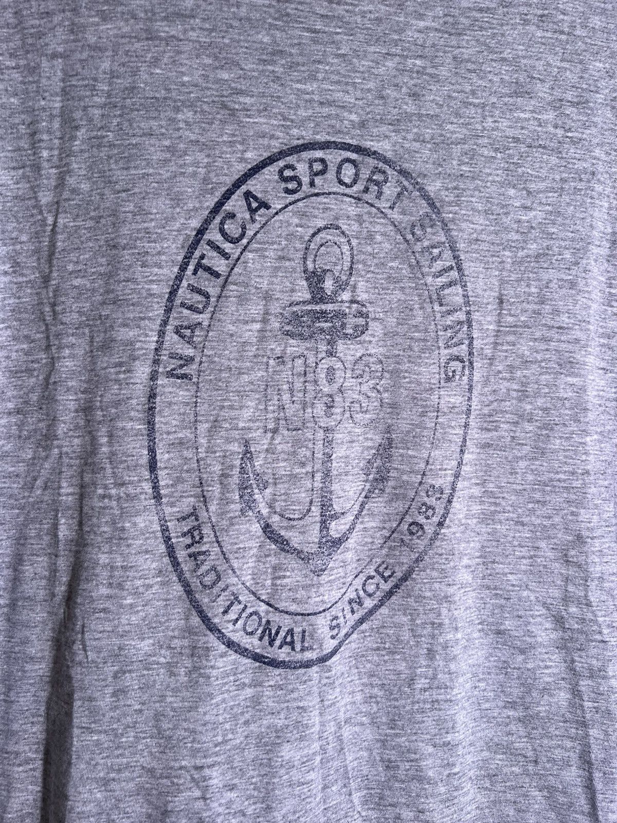 Vintage Y2K 2000’s VTG Vintage Nautica N83 Anchor Retro Tee T Shirt Size US XL / EU 56 / 4 - 5 Thumbnail