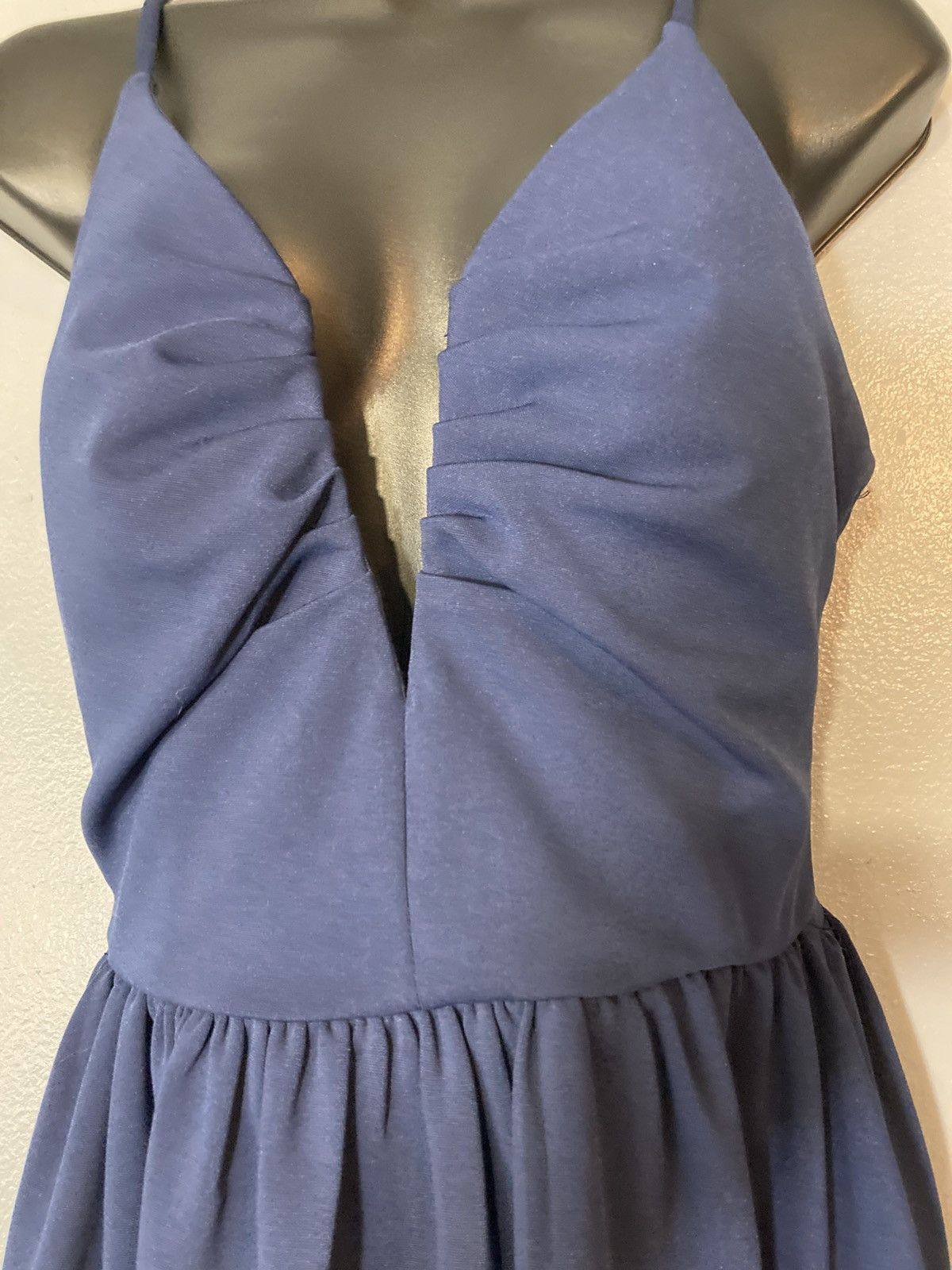 Other Trac navy blue sleeveless mini dress Size M / US 6-8 / IT 42-44 - 2 Thumbnail