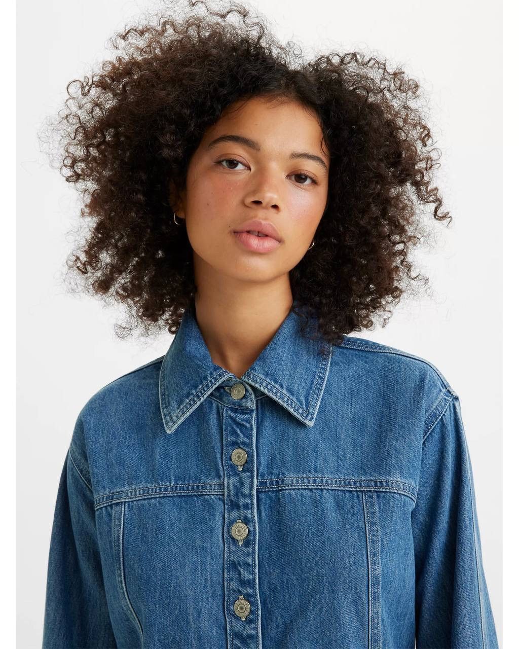 Levi's Levi's Women's Shay Blue Denim Dress, Size S Size S / US 4 / IT 40 - 24 Thumbnail