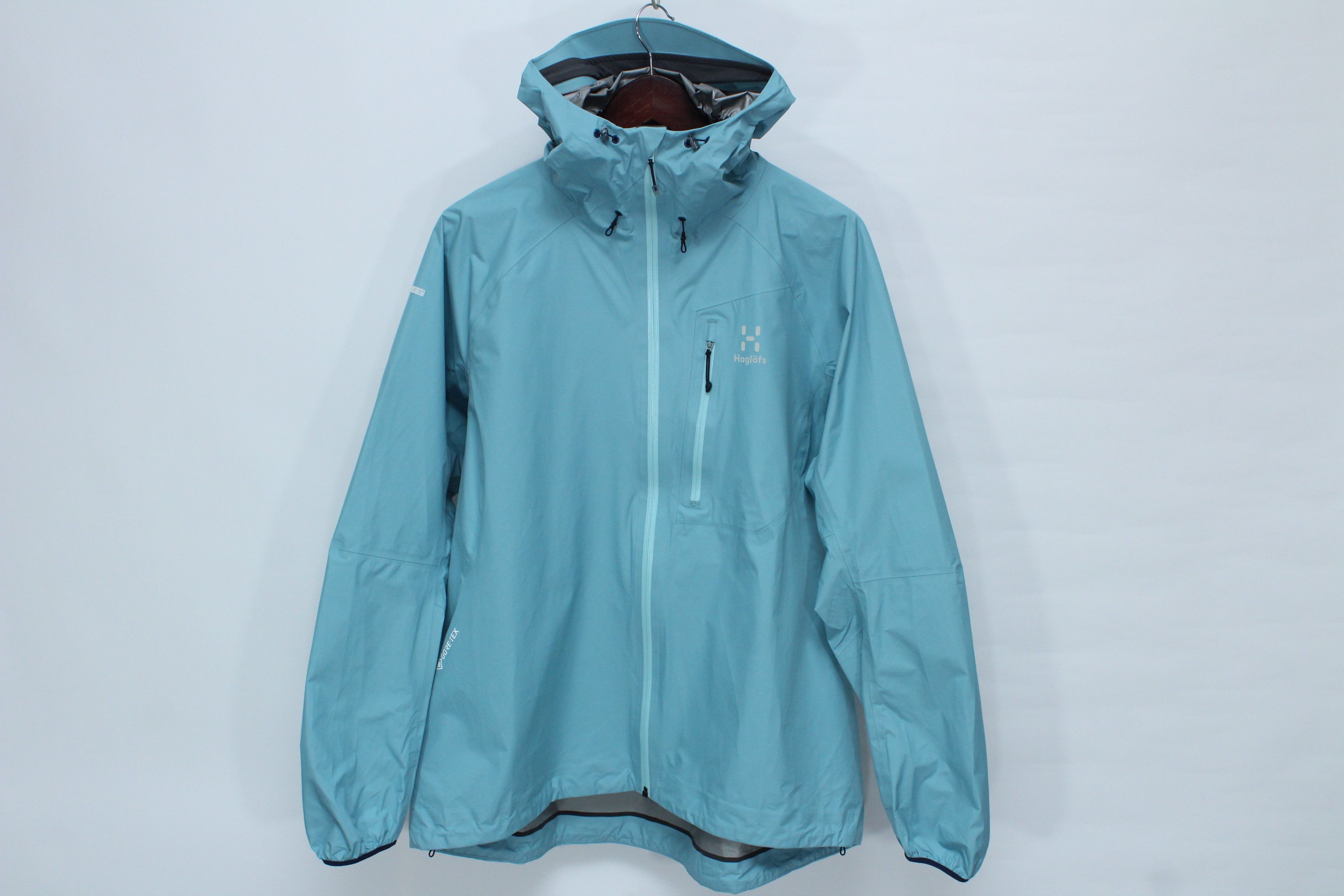Haglofs Haglöfs L.I.M GORE-TEX Paclite Shell Jacket Light Blue Size XL / US 12-14 / IT 48-50 - 1 Thumbnail