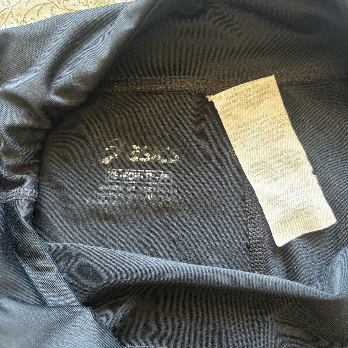 Asics ASICS black spandex mini workout shorts Size 22" - 4 Thumbnail