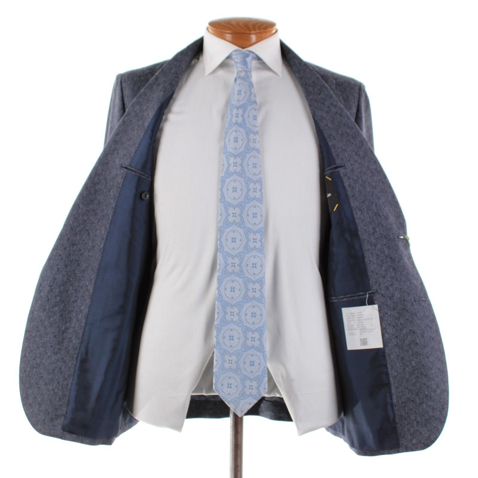 SARTORIO Sartorio Suit Size US 40 Regular in Blue Size 40R - 7 Thumbnail