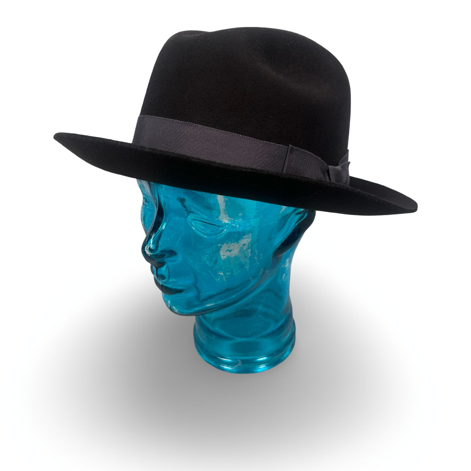 RRL Ralph Lauren RRL Ralph Lauren Double RL Fedora Hat Men L Brown Pinched Size ONE SIZE - 1 Thumbnail