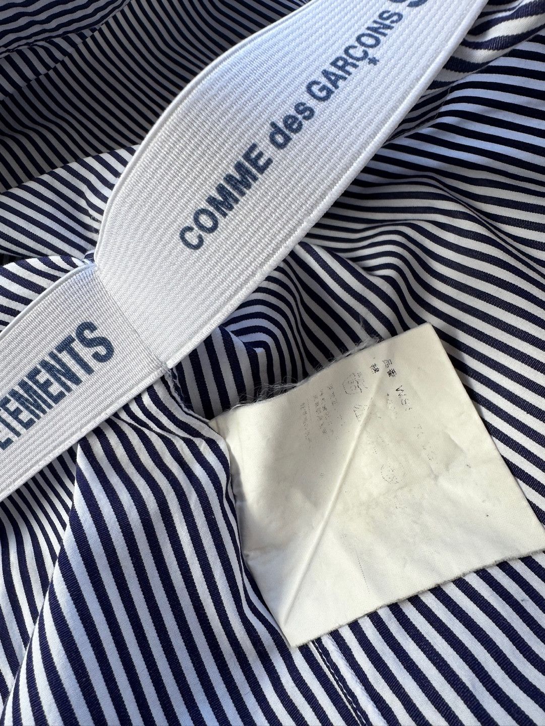 Comme des Garcons SHIRT × Vetements VETEMENTS COMME des GARCONS 17SS striped shirts Demna SS17 Size US L / EU 52-54 / 3 - 10 Thumbnail