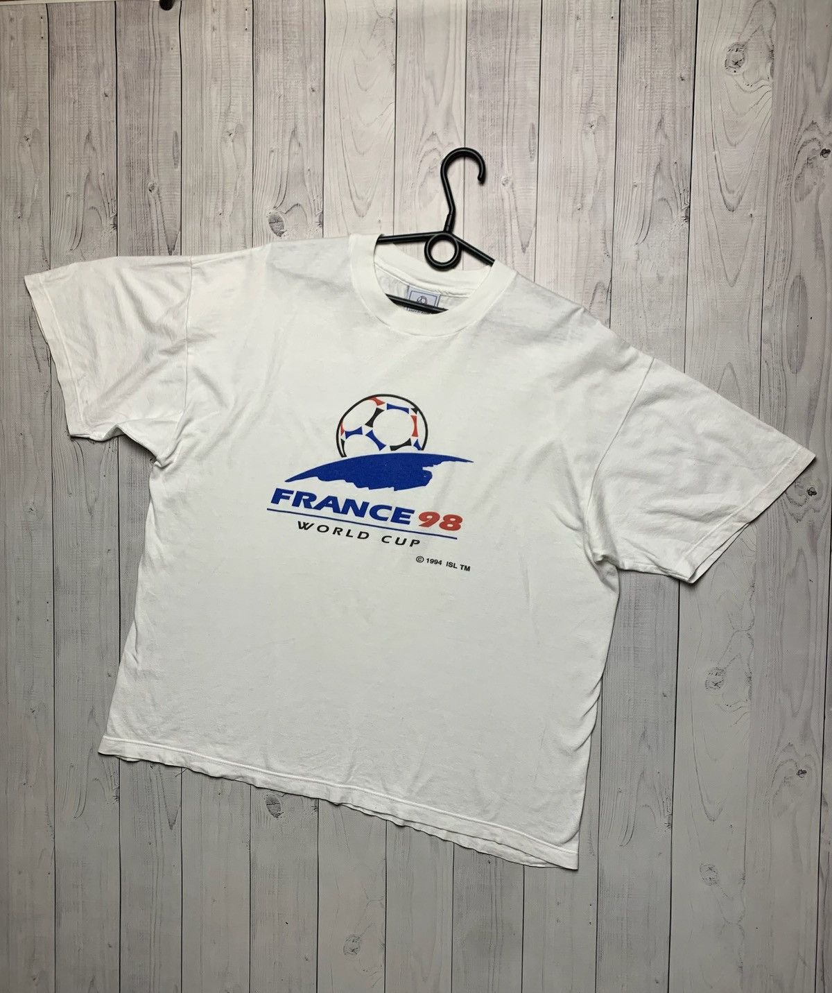 Vintage Vintage Soccer tee France 1998 World Cup size XL Size US XL / EU 56 / 4 - 1 Thumbnail