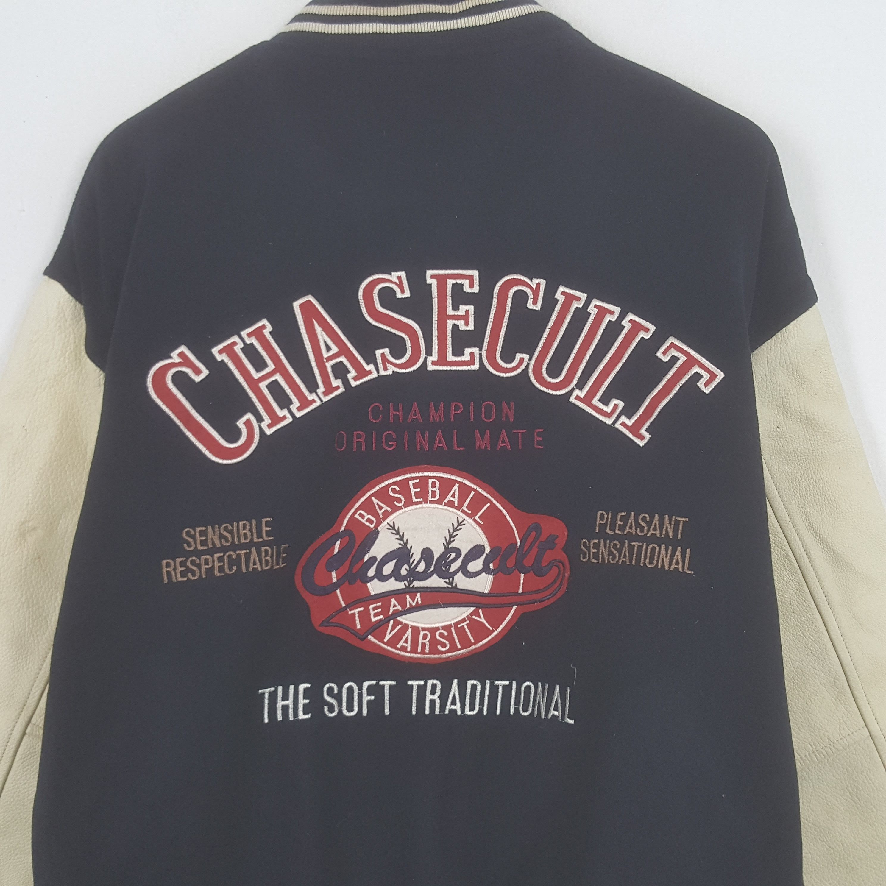 Vintage Vintage Chasecult Varsity Bomber Jacket Size US L / EU 52-54 / 3 - 2 Thumbnail