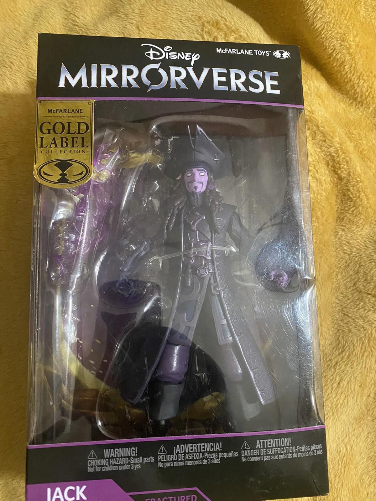 Other McFarlane Figure 7" Disney Mirror Jack Sparrow Fractured New Size ONE SIZE - 1 Thumbnail