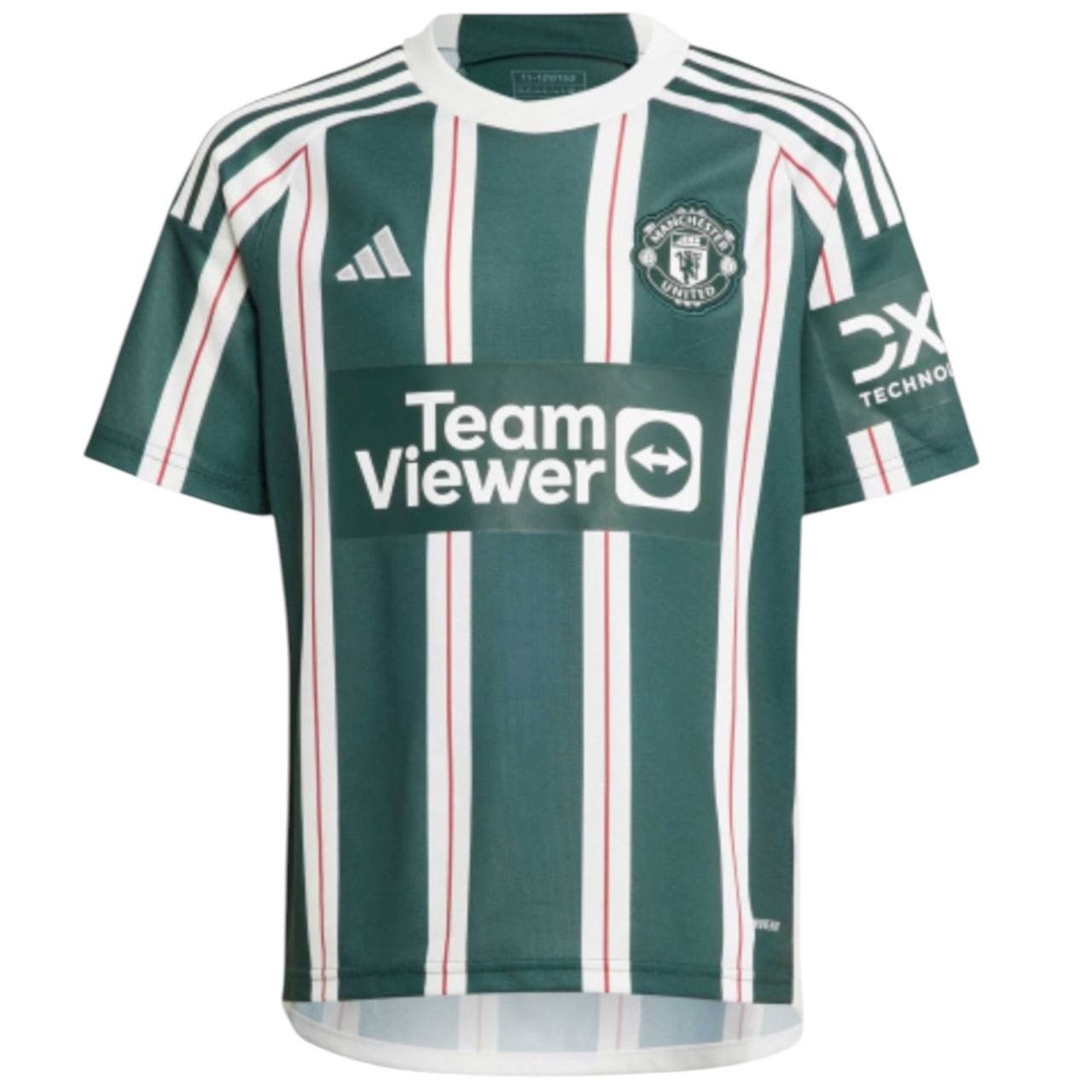 Adidas 2023/24 MANCHESTER UNITED AWAY SOCCER JERSEY FOOTBALL SHIRT Size US S / EU 44-46 / 1 - 1 Thumbnail