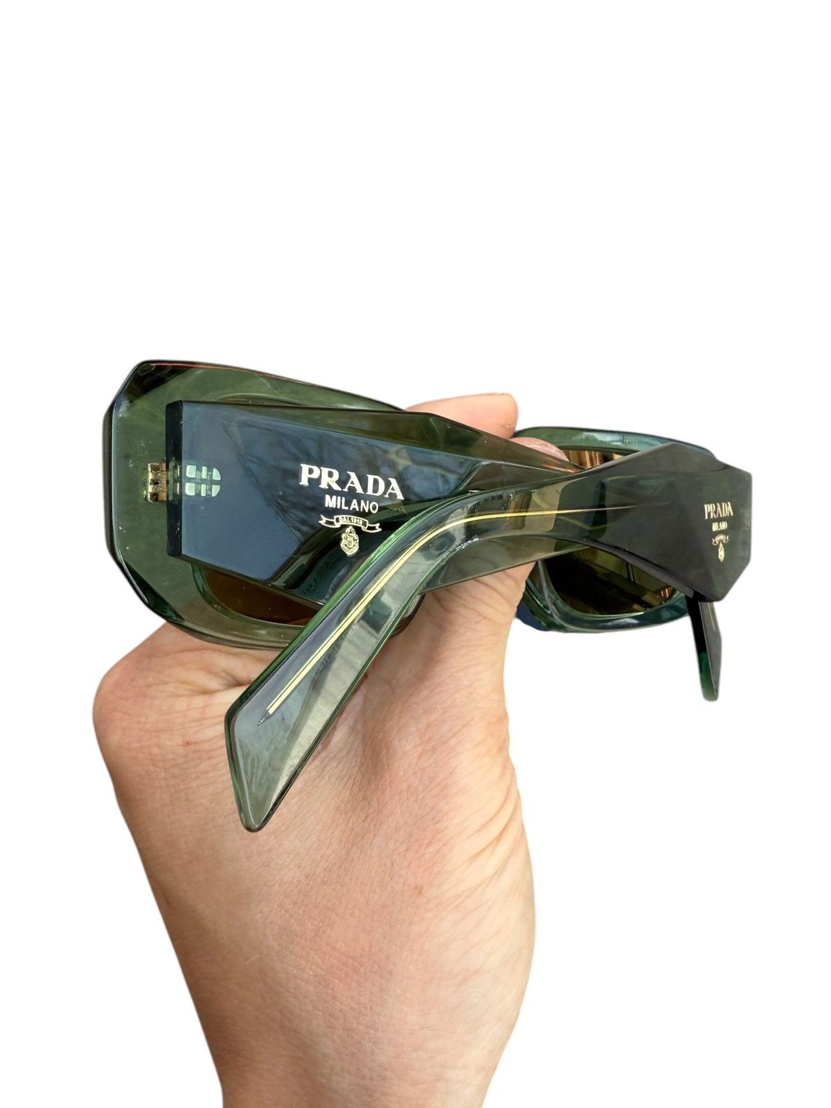 Prada Prada geometric sunglasses Size ONE SIZE - 3 Thumbnail