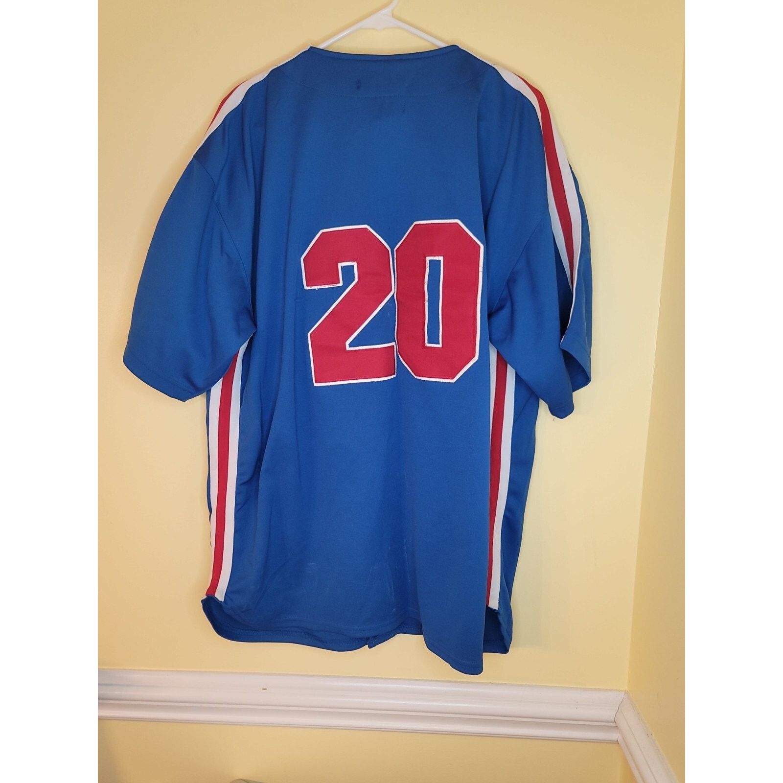 MLB PHILA. Size XL #20 Ackers JERSEY Philadelphia Phillies Size US XL / EU 56 / 4 - 8 Thumbnail