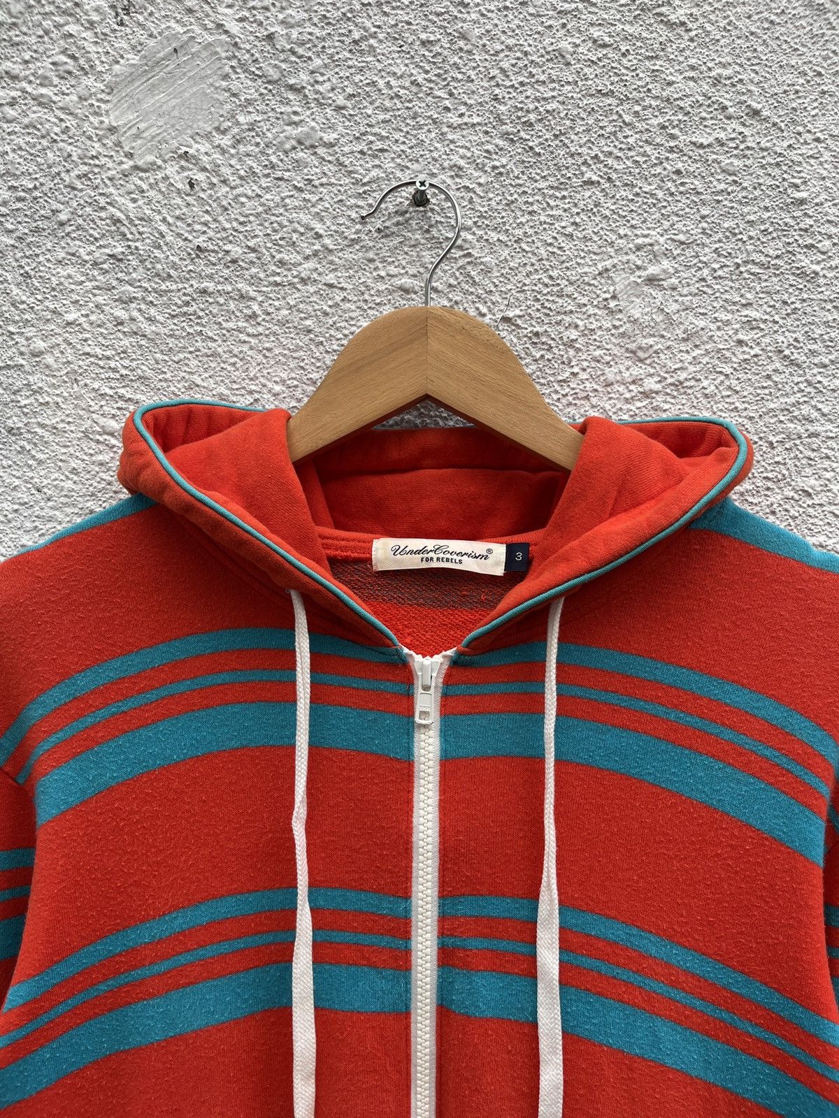 Undercover AW08 Undercoverism Border Sweat Hoodie Size US L / EU 52-54 / 3 - 3 Thumbnail