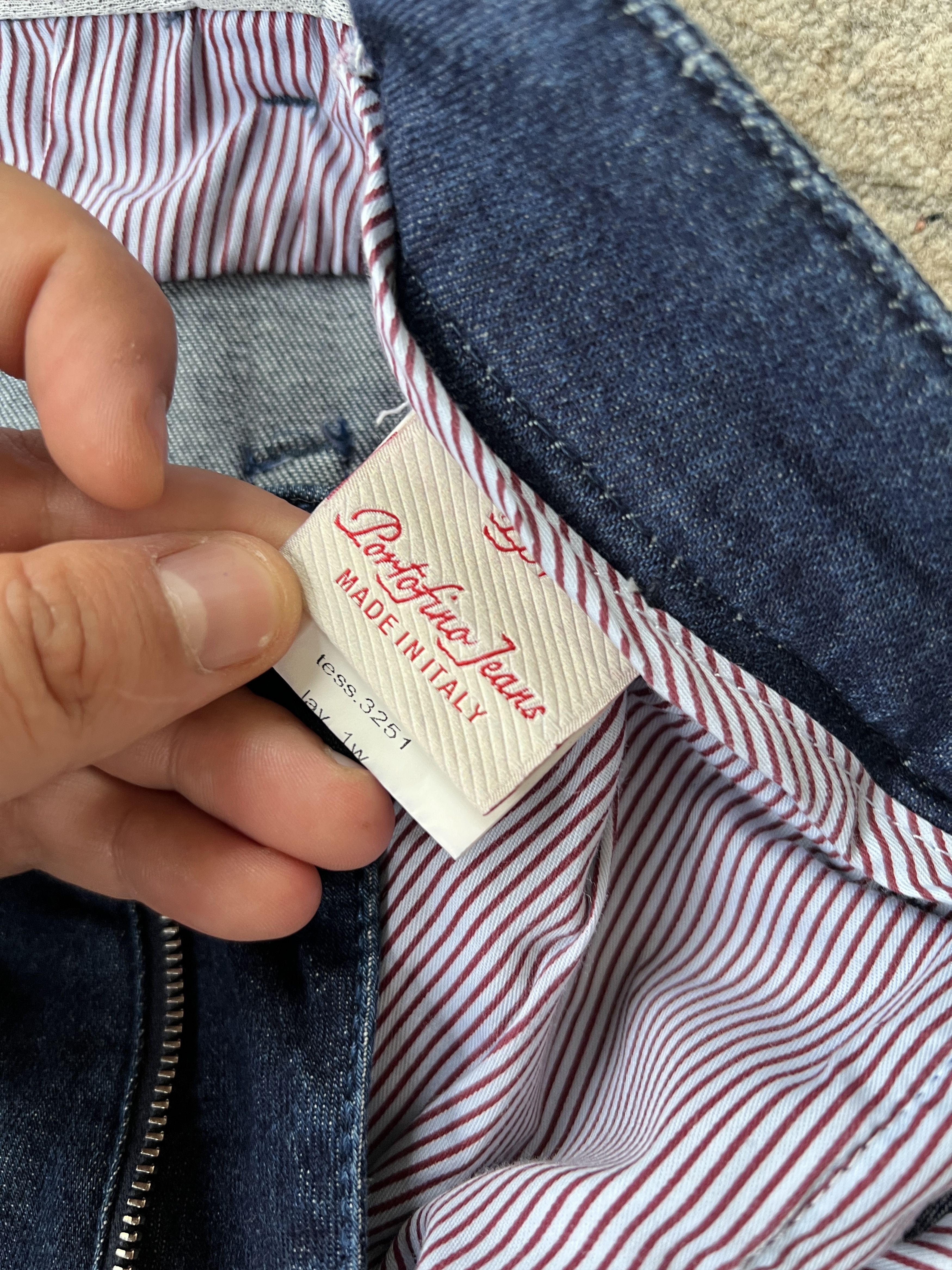 Designer Portofino Jeans Size US 34 / EU 50 - 5 Thumbnail