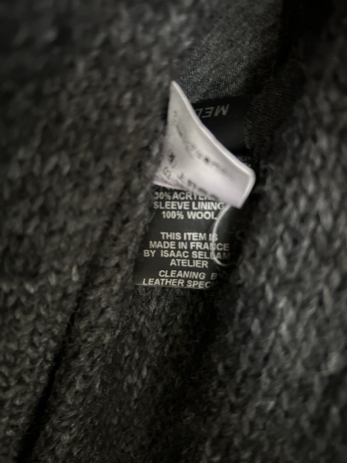 Isaac Sellam Experience Isaac Sellam Experience Wool Lined Calf Jacket Size US M / EU 48-50 / 2 - 13 Thumbnail