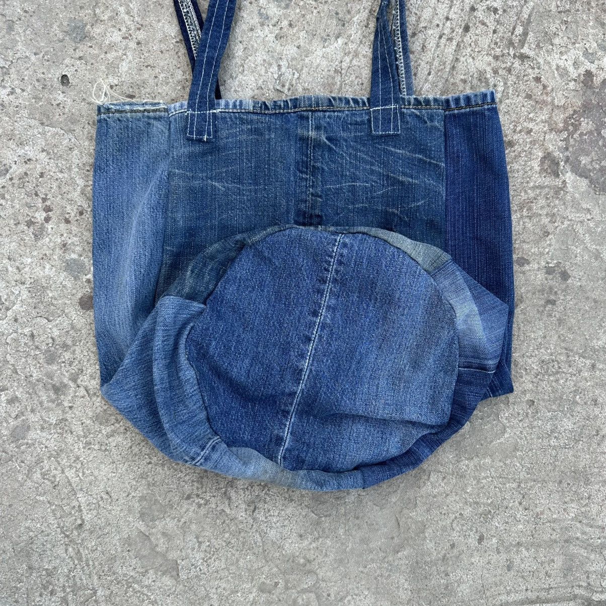 If Six Was Nine × Japanese Brand Vintage Japanese Style Custom Denim Shoulders Bag Y2K 00s Size ONE SIZE - 7 Thumbnail