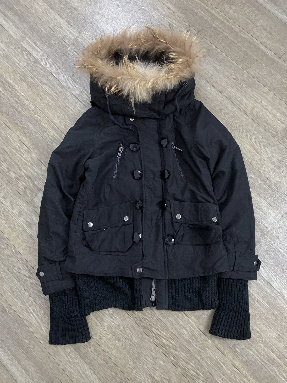 2000s Jarianojurrie - Kmrii Lgb Goa Bono Raccoon Fur Jacket