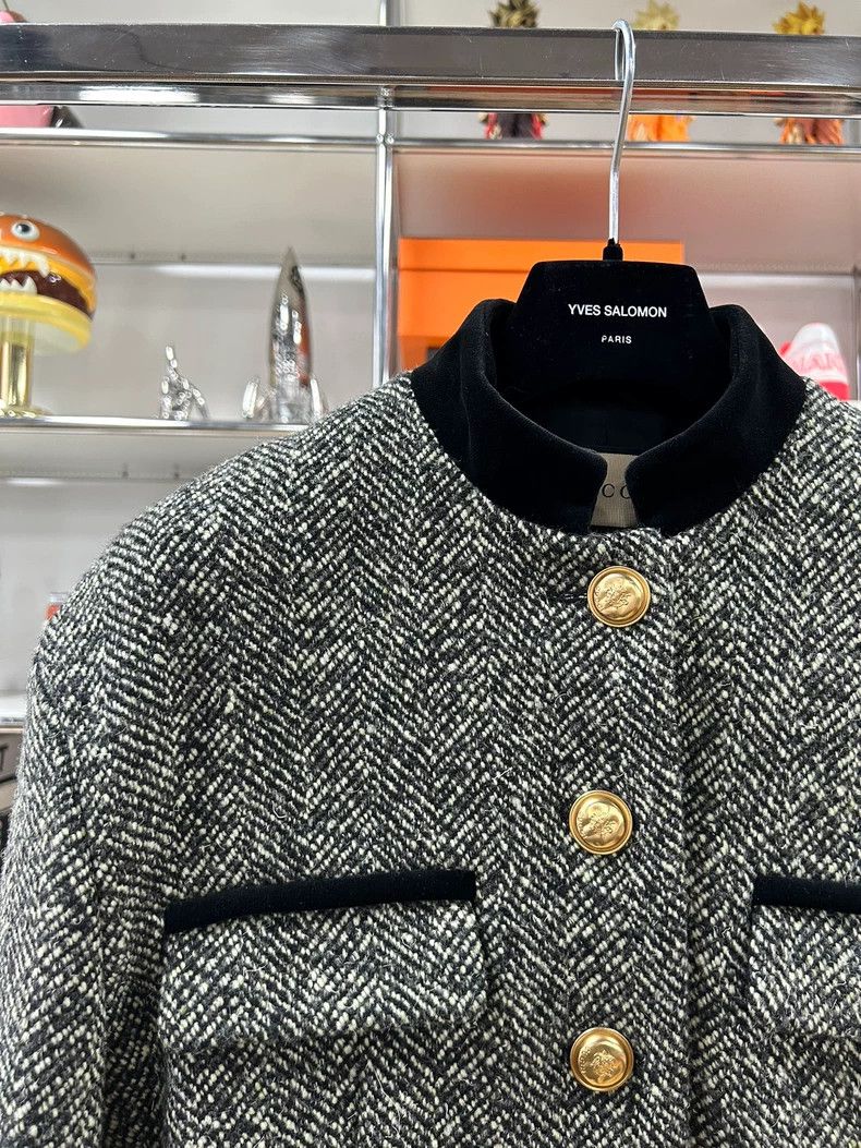 Gucci GucciBlended equestrian silhouette jacket 2503-Nextarrow Size XXS / US 00 / IT 34 - 2 Thumbnail