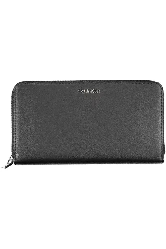 Calvin Klein Black Polyethylene Women Women's Wallet Size ONE SIZE - 1 Thumbnail