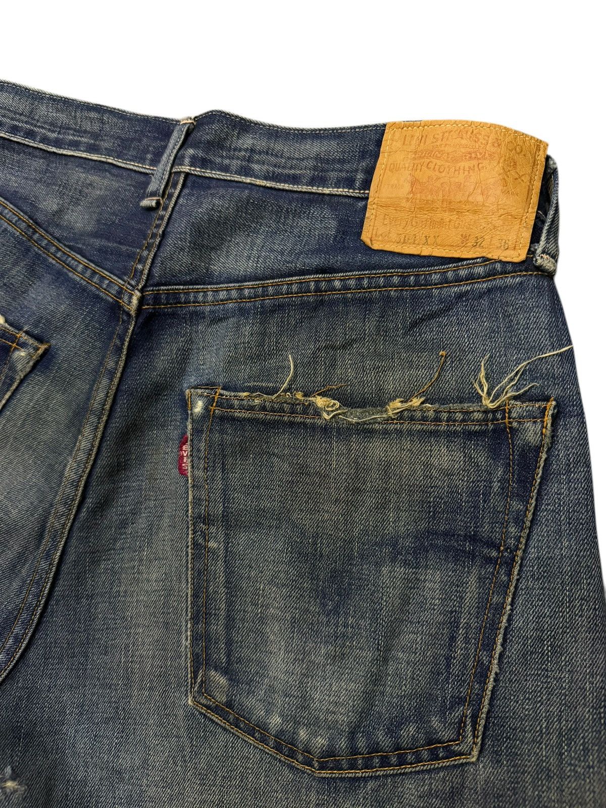 Levi's Vintage Clothing Vintage 00s Levi’s 501XX (LVC) Japan Big E Vintage Repro W31 Size US 31 - 12 Thumbnail