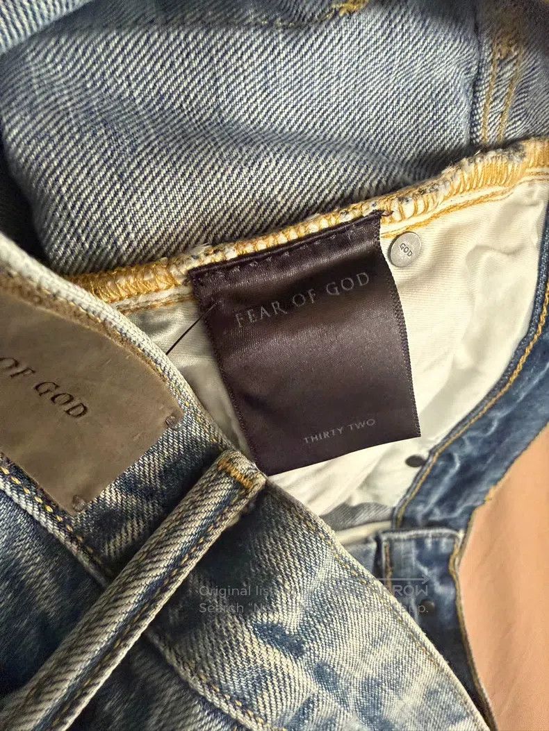 Fear of God Fear of God Blue cow Size US 32 / EU 48 - 4 Thumbnail
