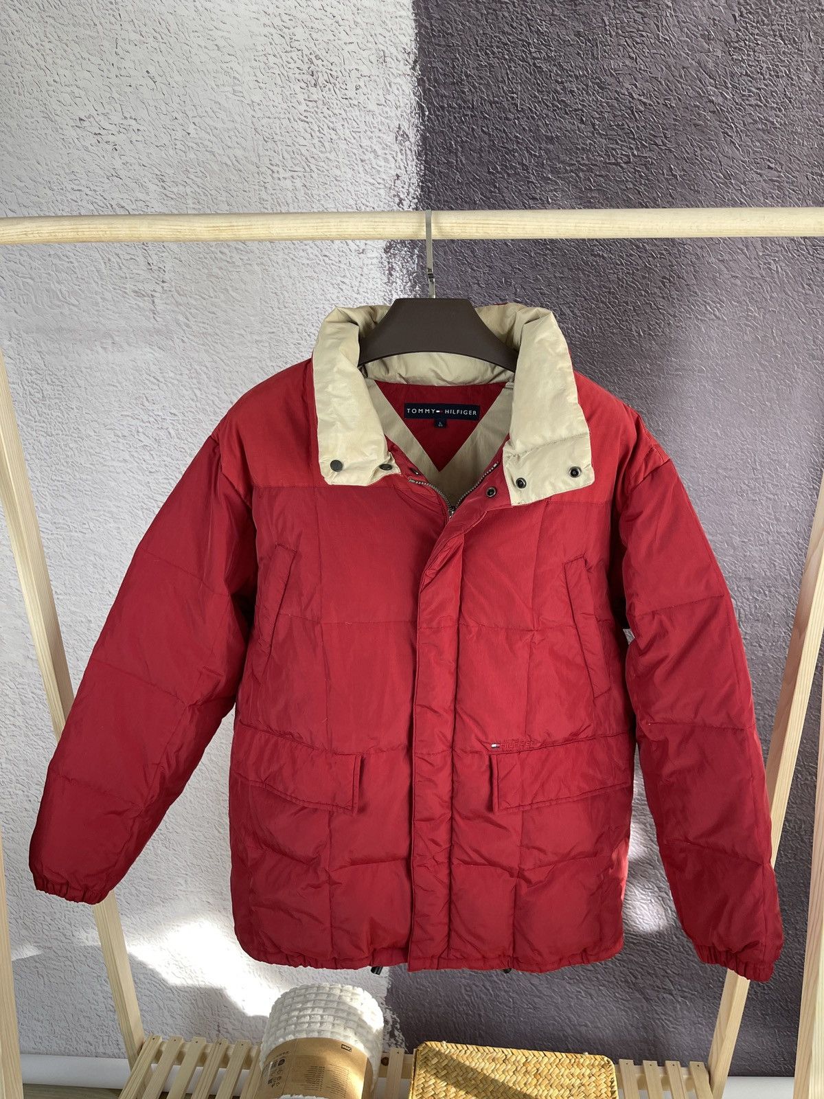 Tommy Hilfiger Tommy Hilfiger vintage 90s y2k puffer down quilted jacket Size US L / EU 52-54 / 3 - 3 Thumbnail