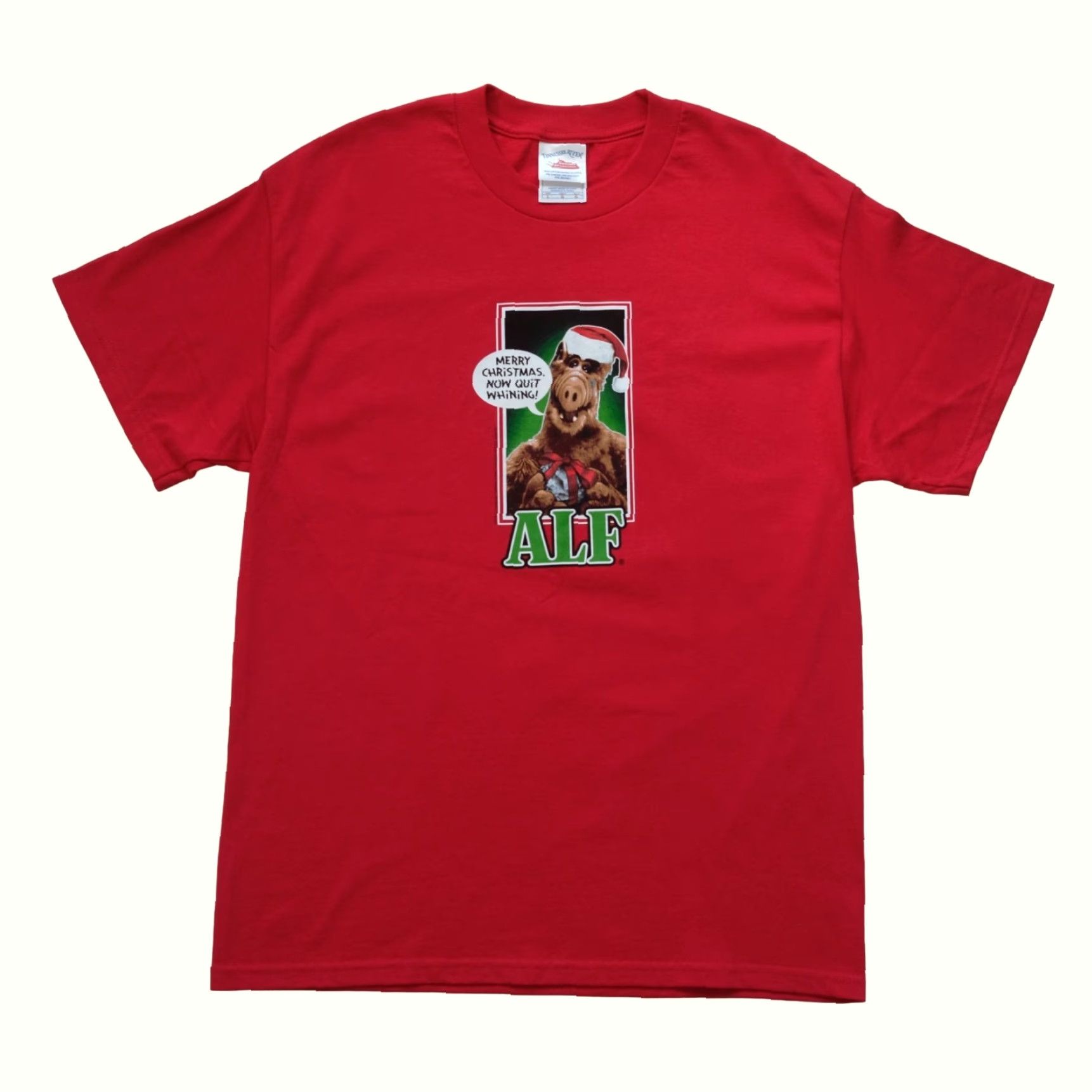 Vintage VINTAGE ALF CHRISTMAS USA MADE FUNNY COMEDY TV PROMO RED GRAPHIC T SHIRT LG Mens Size US L / EU 52-54 / 3 - 2 Thumbnail