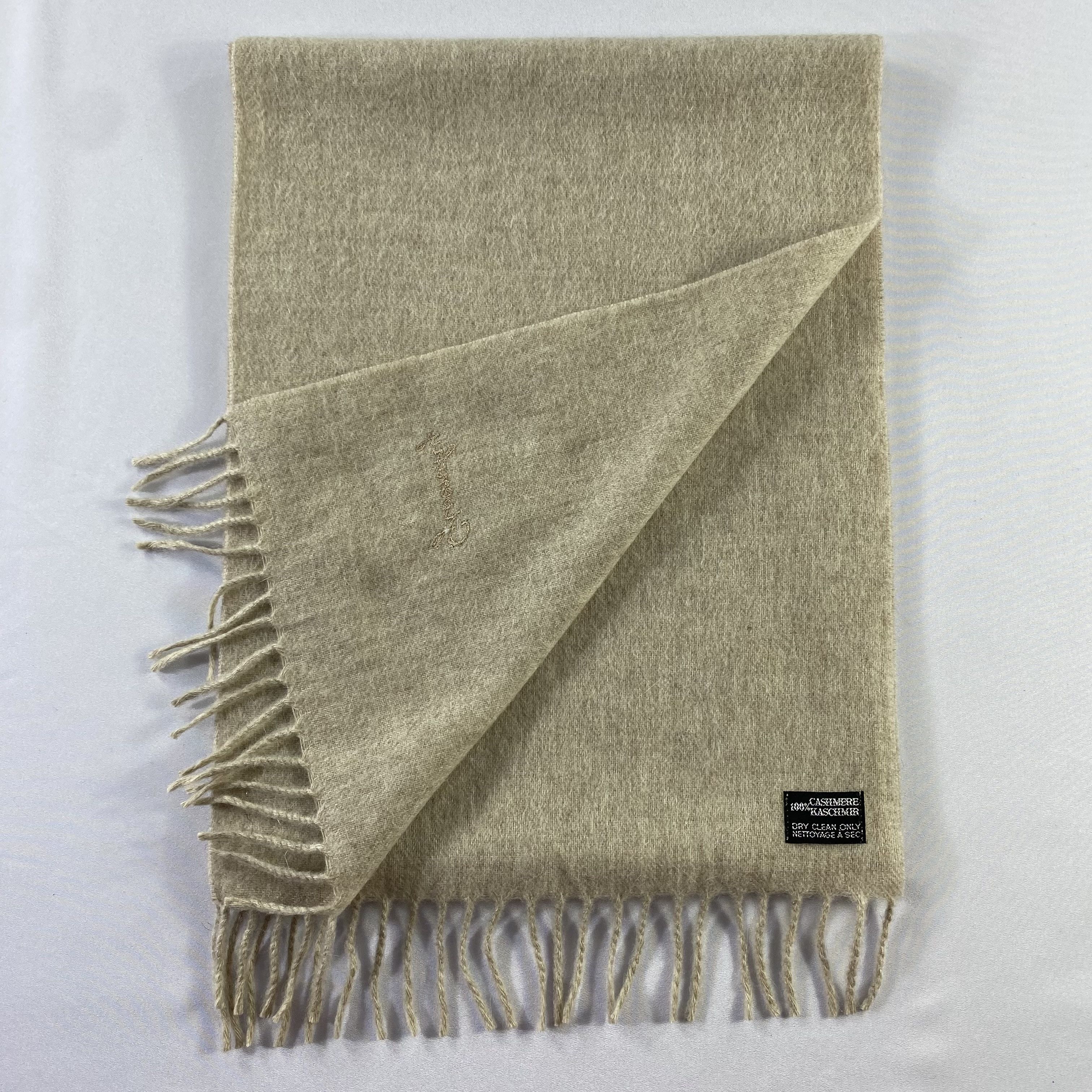 Givenchy × Vintage Givenchy Scarf Neck Wrap Cashmere Muffler Size ONE SIZE - 5 Thumbnail