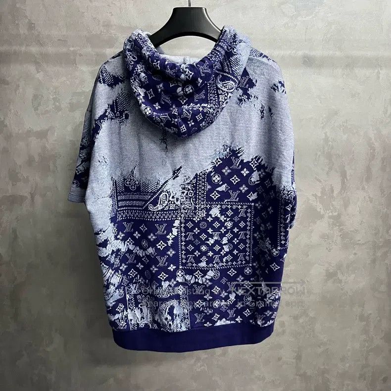 Louis Vuitton Louis Vuitton size 4l Blue graphic print hooded slouchy sho Size US M / EU 48-50 / 2 - 5 Thumbnail