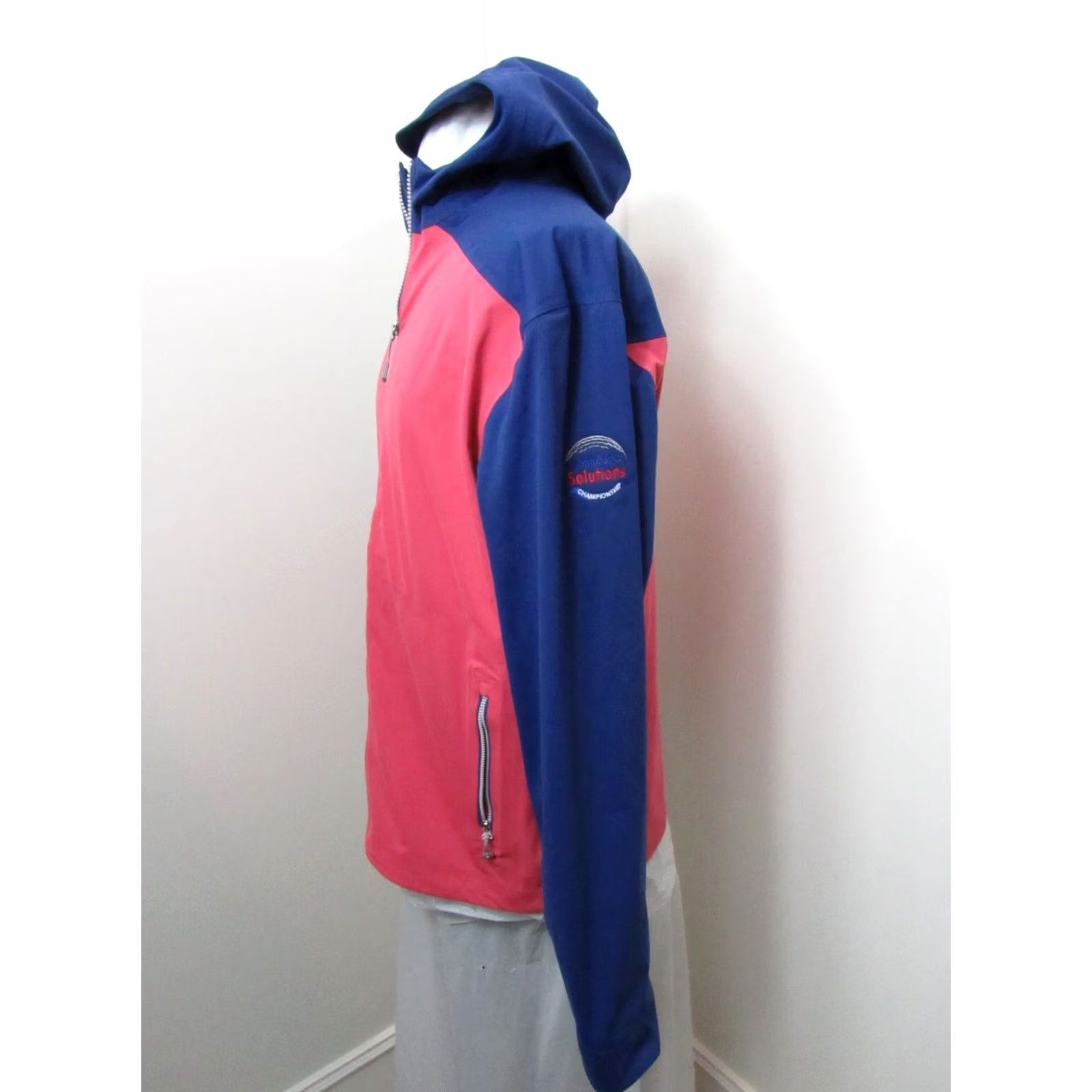 Peter Millar PETER MILLAR Hyperlight 3L Link Hooded Jacket Cape Red NWT Mens M Size US M / EU 48-50 / 2 - 4 Thumbnail