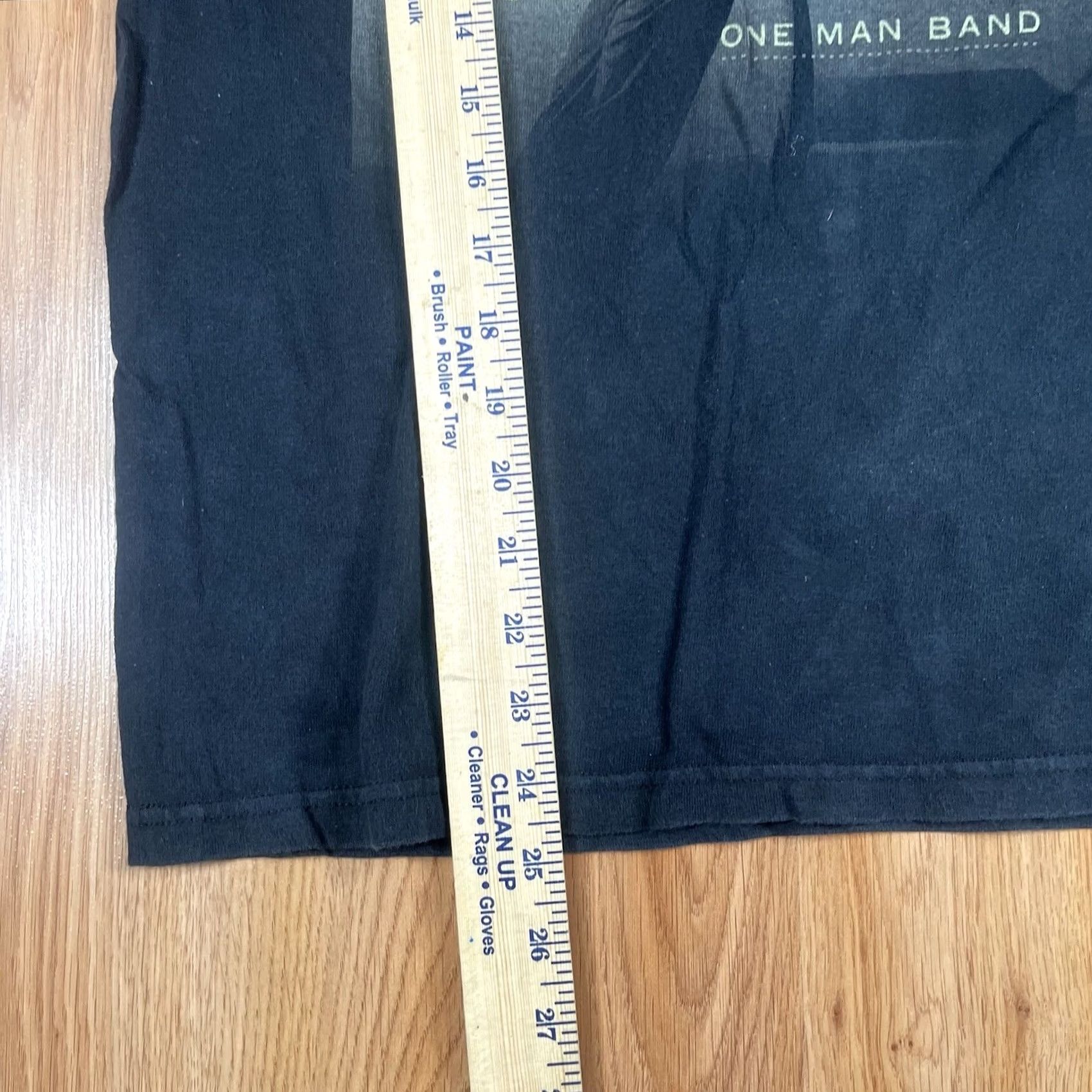 Anvil Anvil T-Shirt Mens S Small Graphics James Taylor One Man Band 2006 CrewNeck Black Size US S / EU 44-46 / 1 - 4 Thumbnail