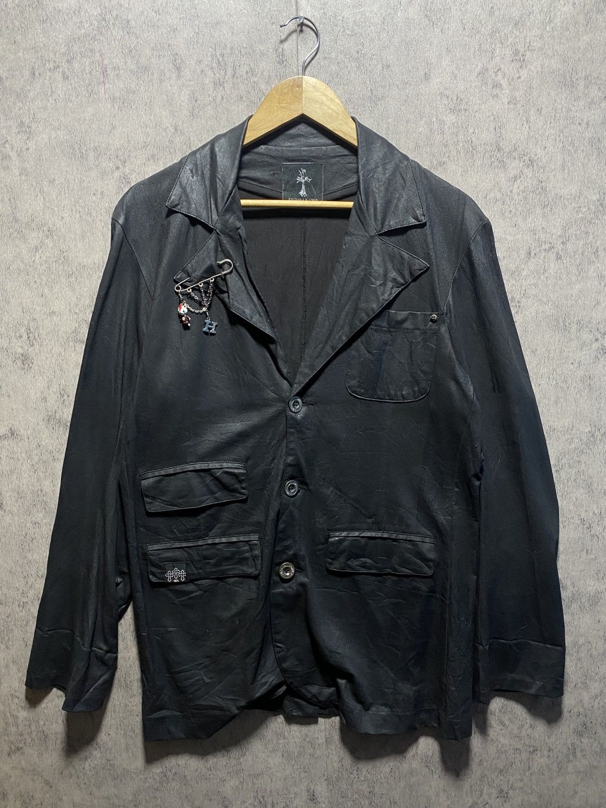 If Six Was Nine × Japanese Brand ROCKER SHBABY EQUIPEMENT MILITAIRES JACKET Size US S / EU 44-46 / 1 - 1 Thumbnail
